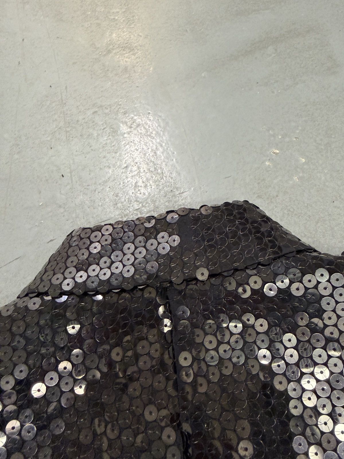 Versace F/W 1995 Gianni Versace Couture Black Sequin Medusa Jacket Size S / US 4 / IT 40 - 15 Thumbnail