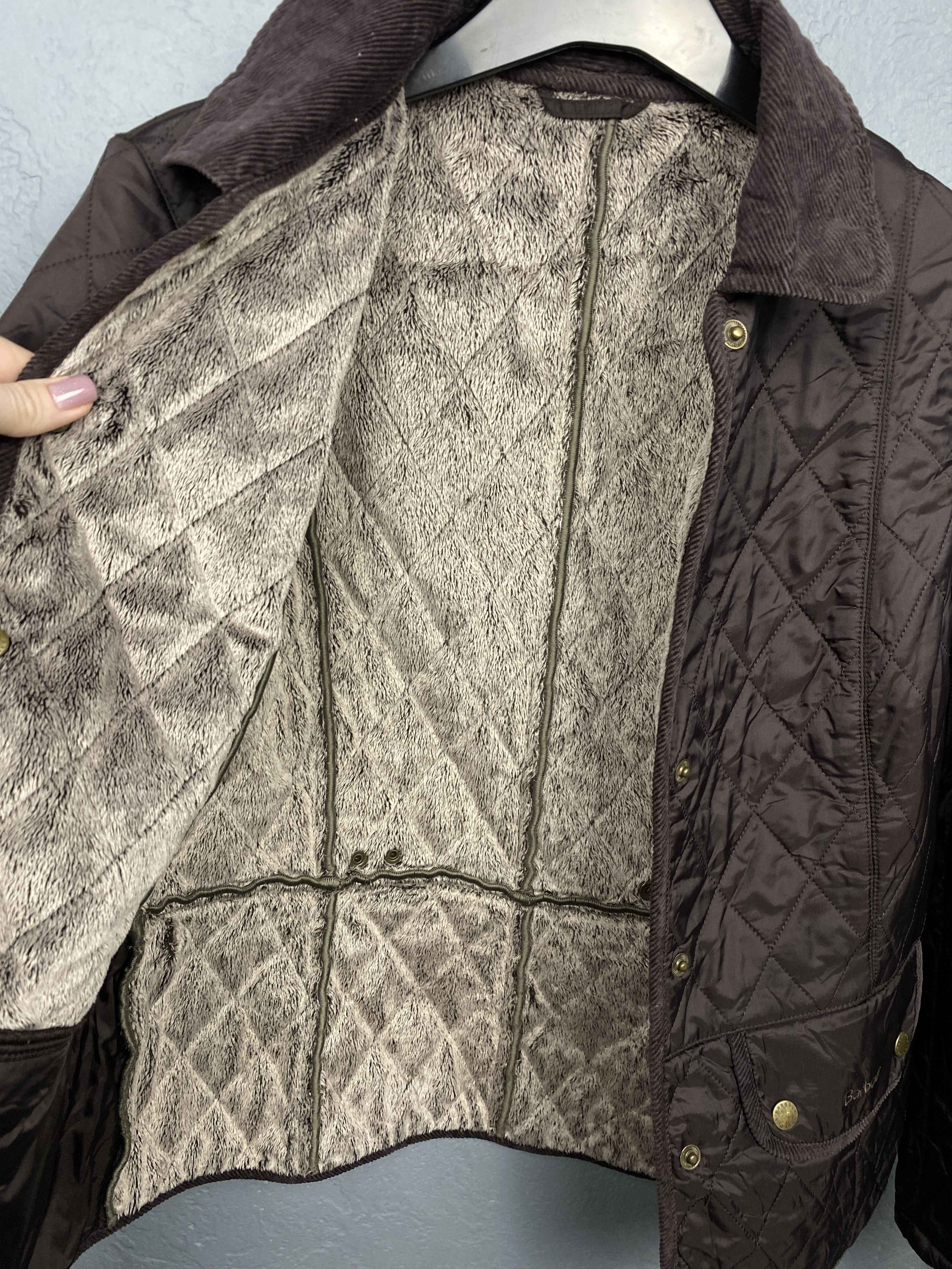 Barbour × Vintage Barbour Womens Vintage Polarquilt Quilted Jacket Size M / US 6-8 / IT 42-44 - 5 Thumbnail