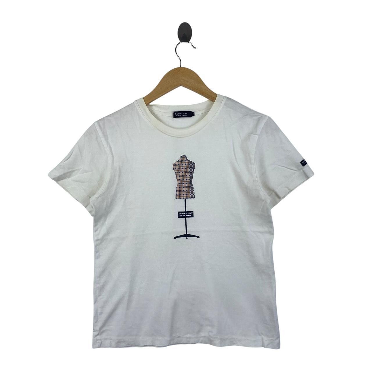 Burberry BURBERRY BLACK LABEL Nova Checks Tee Shirt Top Collection Size XS / US 0-2 / IT 36-38 - 1 Thumbnail