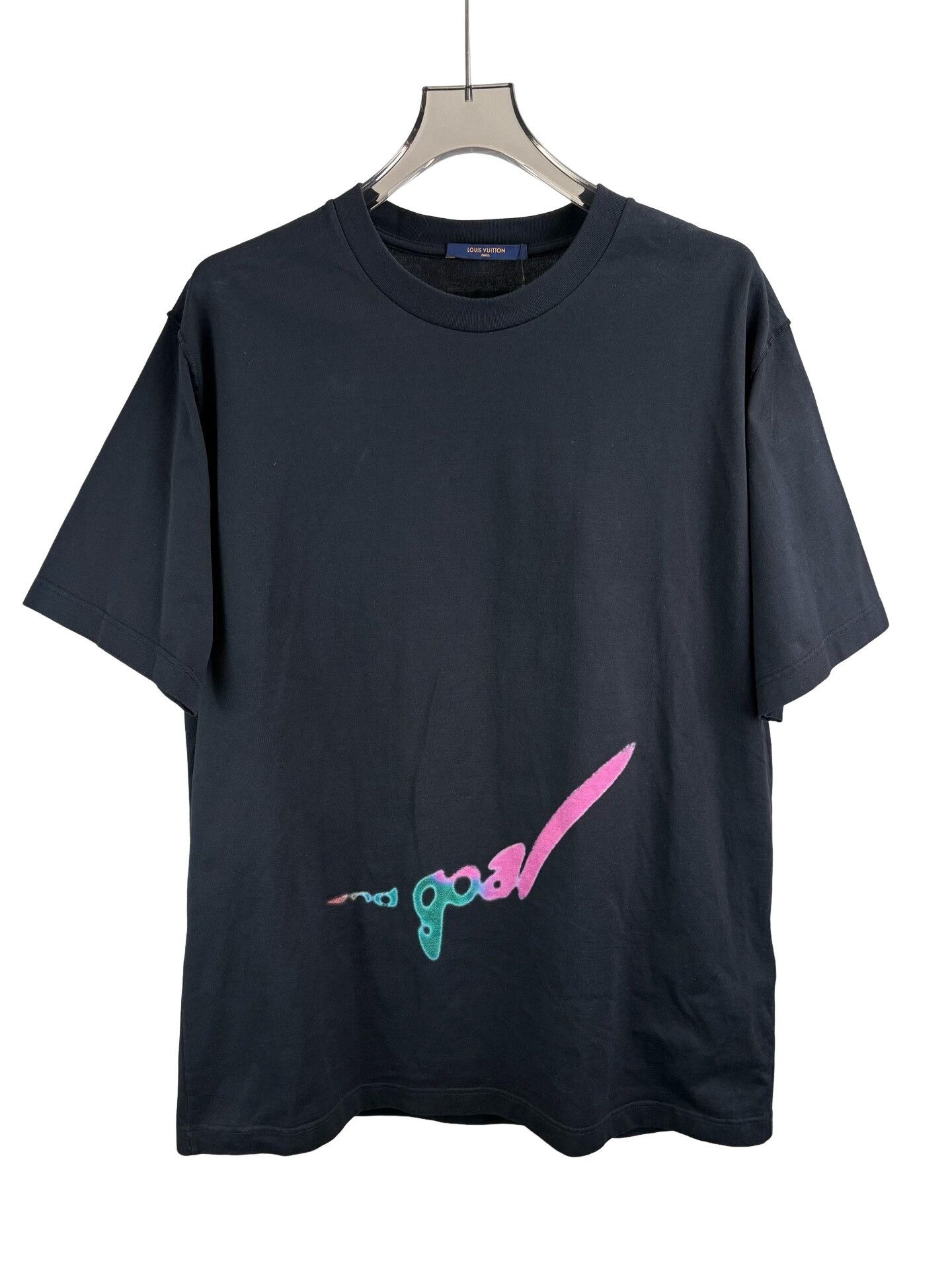 Louis Vuitton Louis Vuitton Neon Script Logo T-Shirt XXL Size US XXL / EU 58 / 5 - 1 Thumbnail