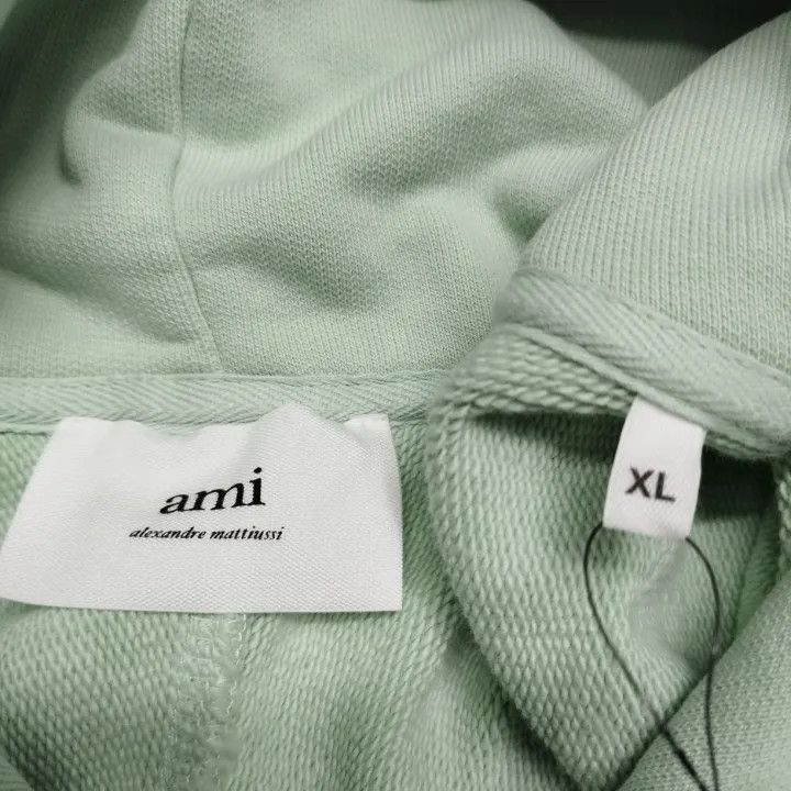 AMI AMIPARIS SS22 Logo Heart Hoodie -2507 Size US XL / EU 56 / 4 - 3 Thumbnail