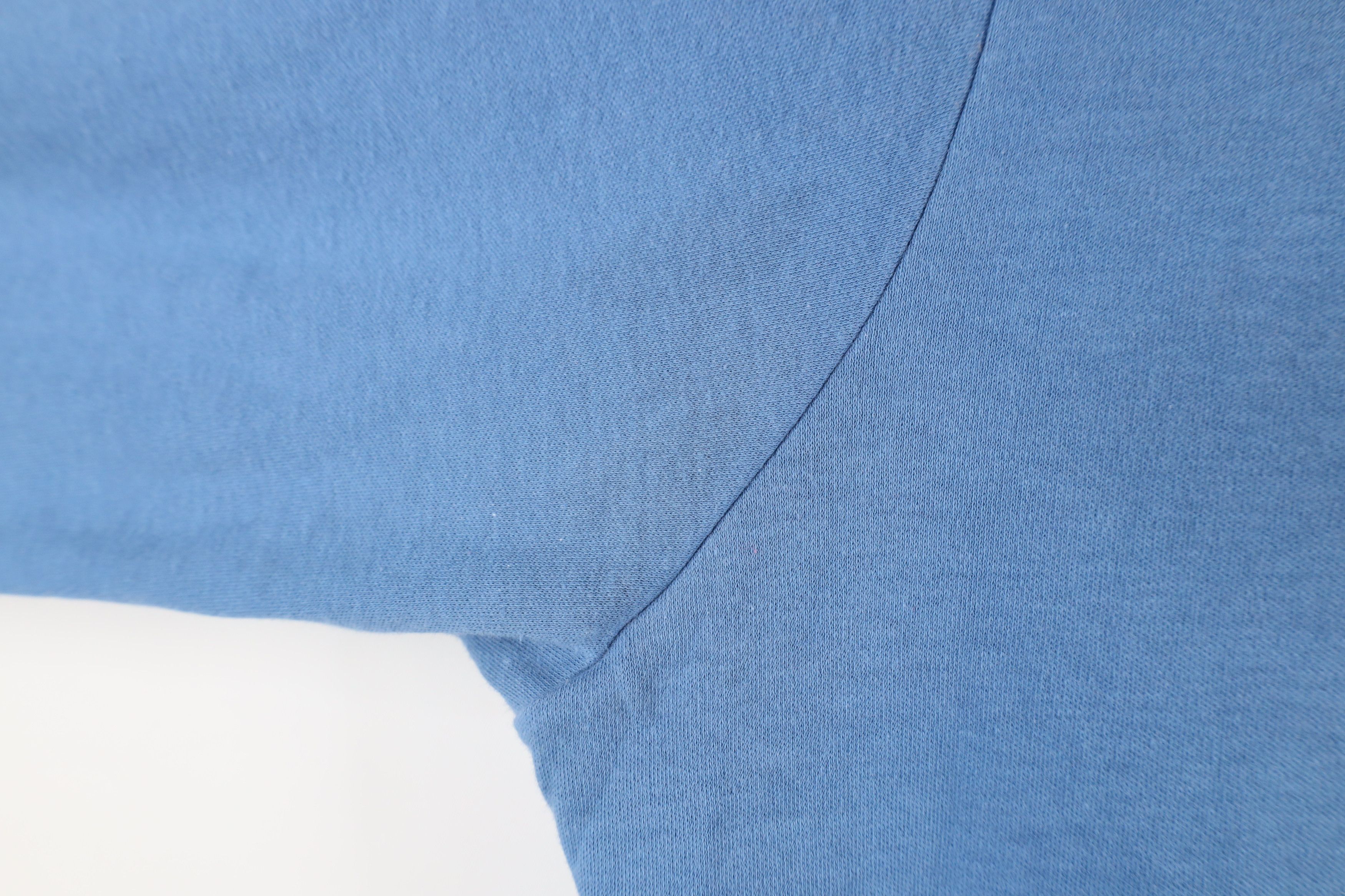 Lands' End × Vintage Vintage 90s Lands End Touch Long Sleeve Polo Shirt Blue USA Size US L / EU 52-54 / 3 - 8 Thumbnail