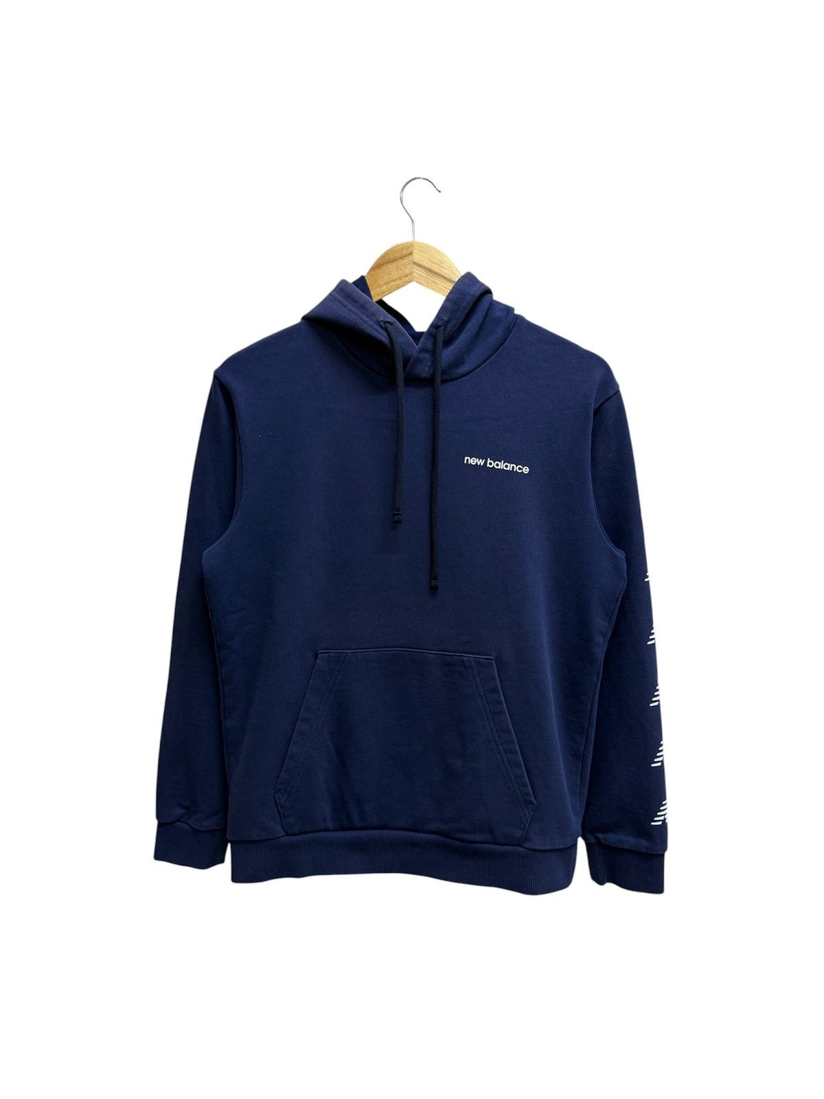 New Balance New Balance Graphic Sleeve Pullover Sweater Hoodie Size US S / EU 44-46 / 1 - 1 Thumbnail