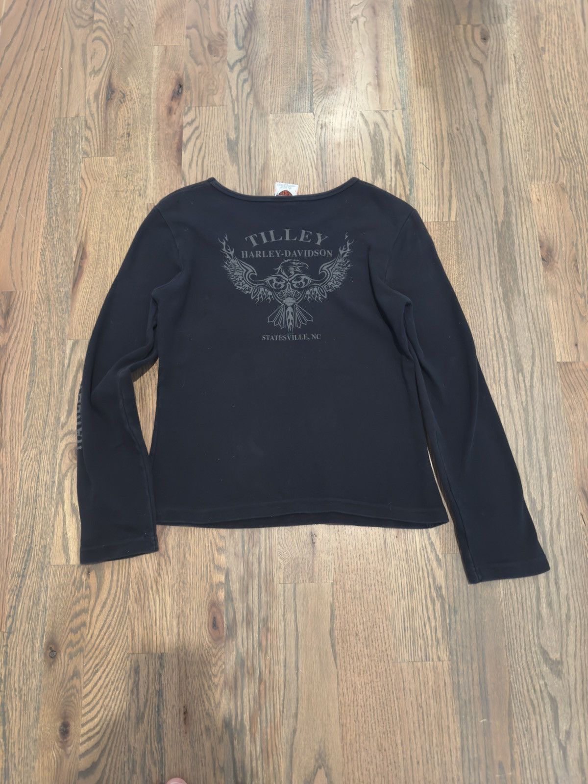 Harley Davidson 2000s Harley Davidson Long-sleeve T-shirt Size L / US 10 / IT 46 - 2 Thumbnail