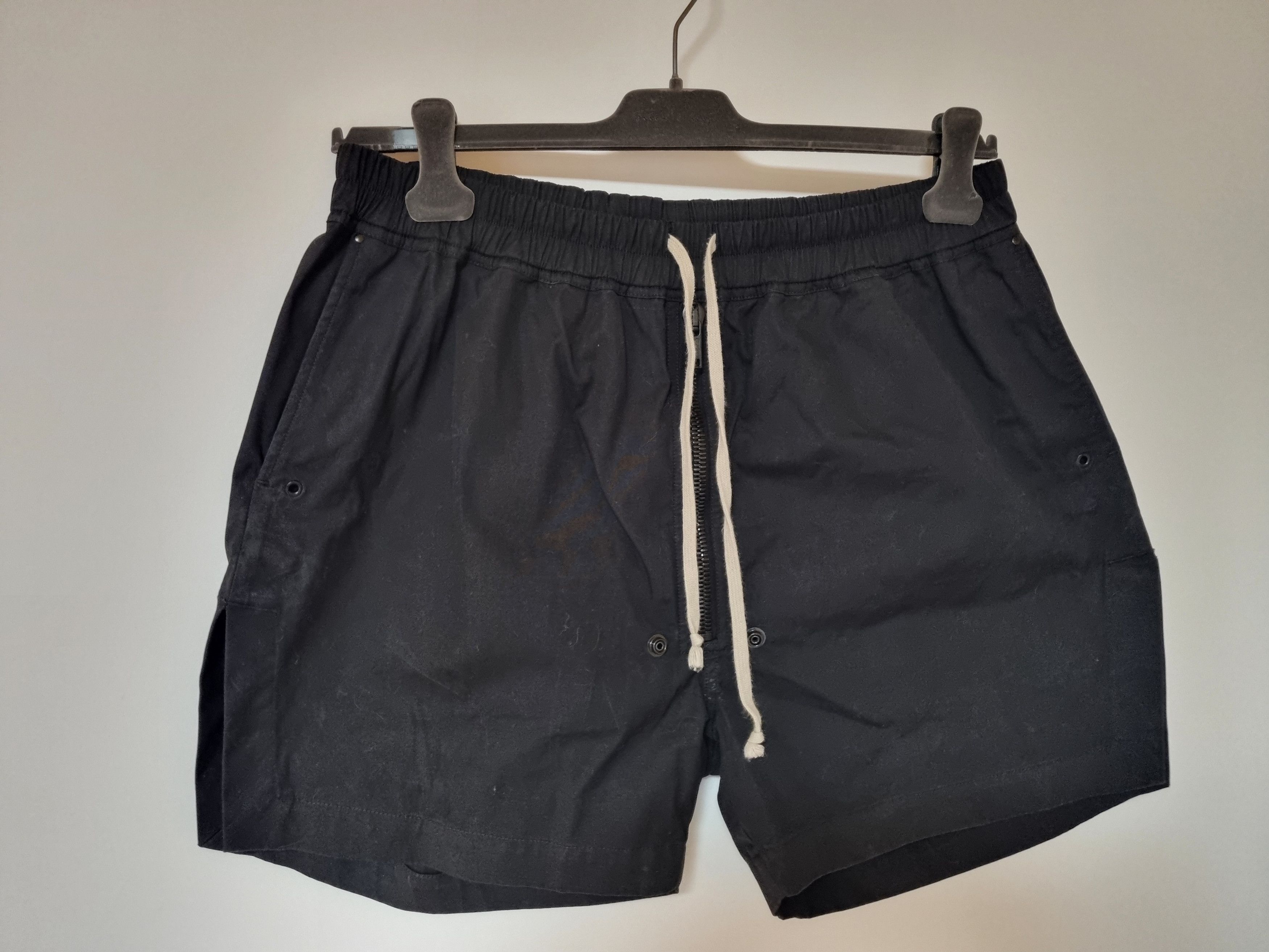 image of Rick Owens Bela Shorts Phlegeton in Black, Men's (Size 36)