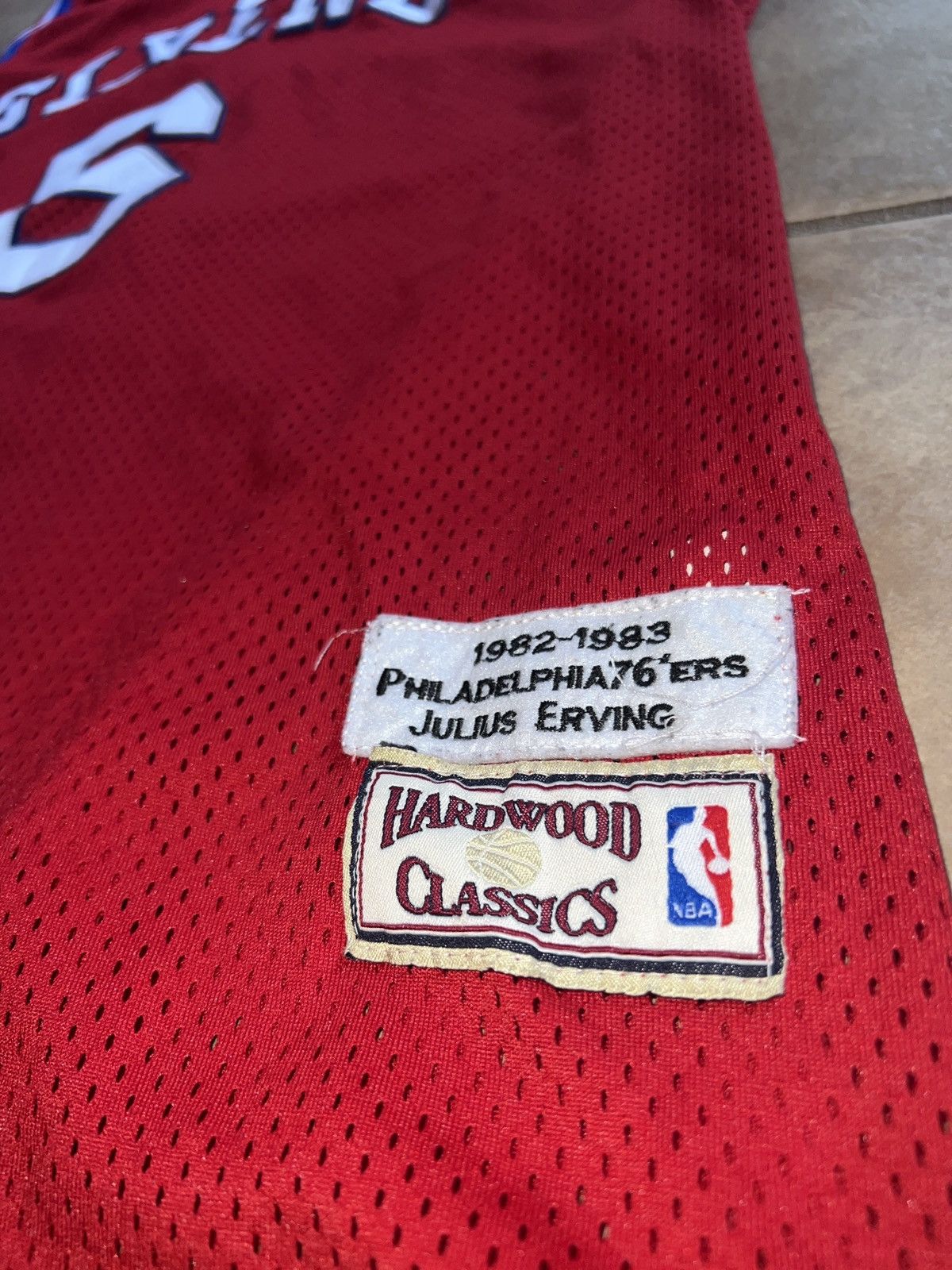 Mitchell & Ness × NBA Retro Julius Erving Jersey Size US M / EU 48-50 / 2 - 4 Thumbnail