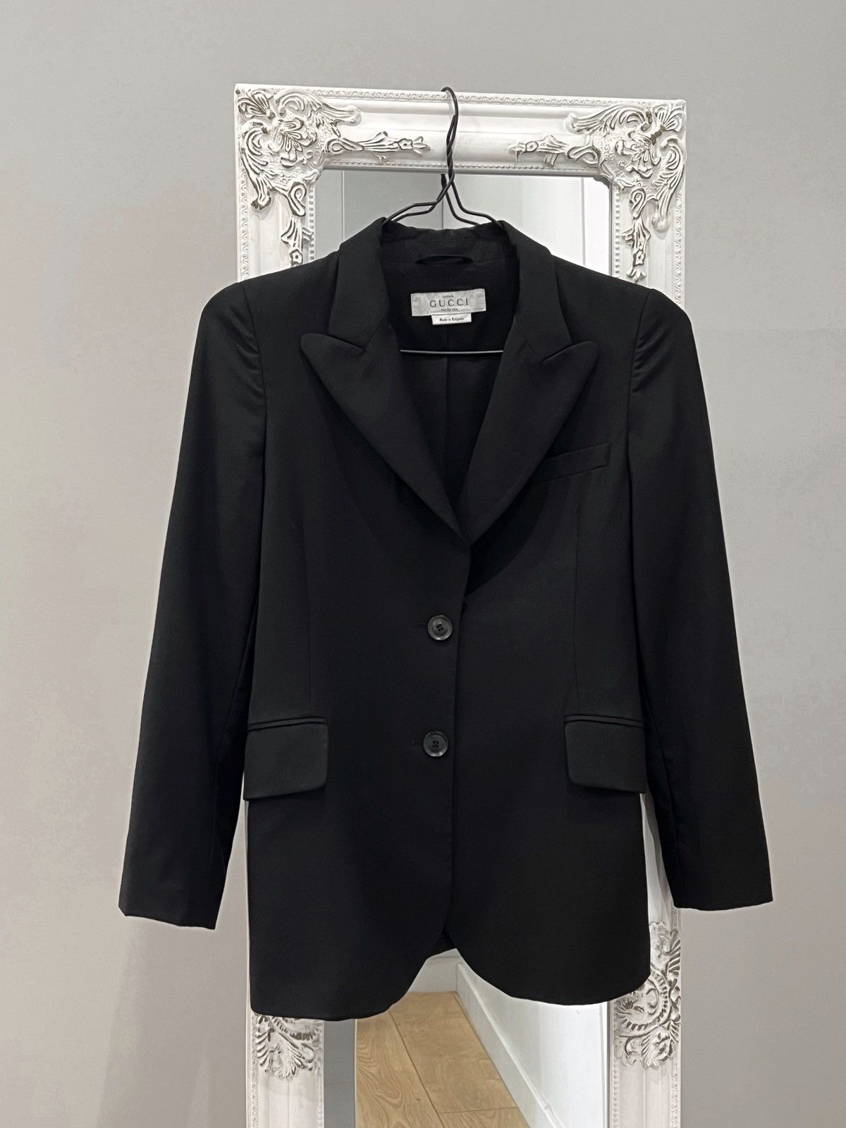 Gucci Gucci Uniform Black Classic Women's Blazer Size 38 Size XS / US 0-2 / IT 36-38 - 6 Thumbnail