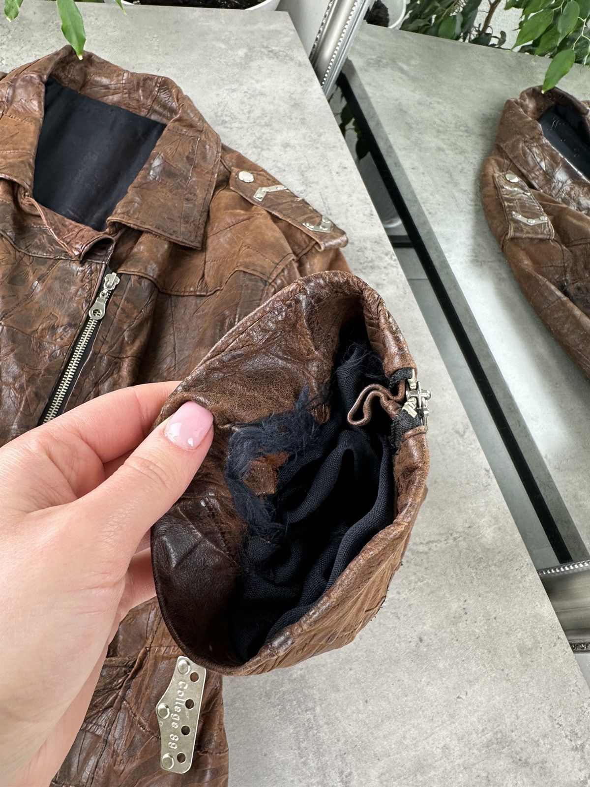 Japanese Brand Vintage Jacket With Belt Size M / US 6-8 / IT 42-44 - 7 Thumbnail