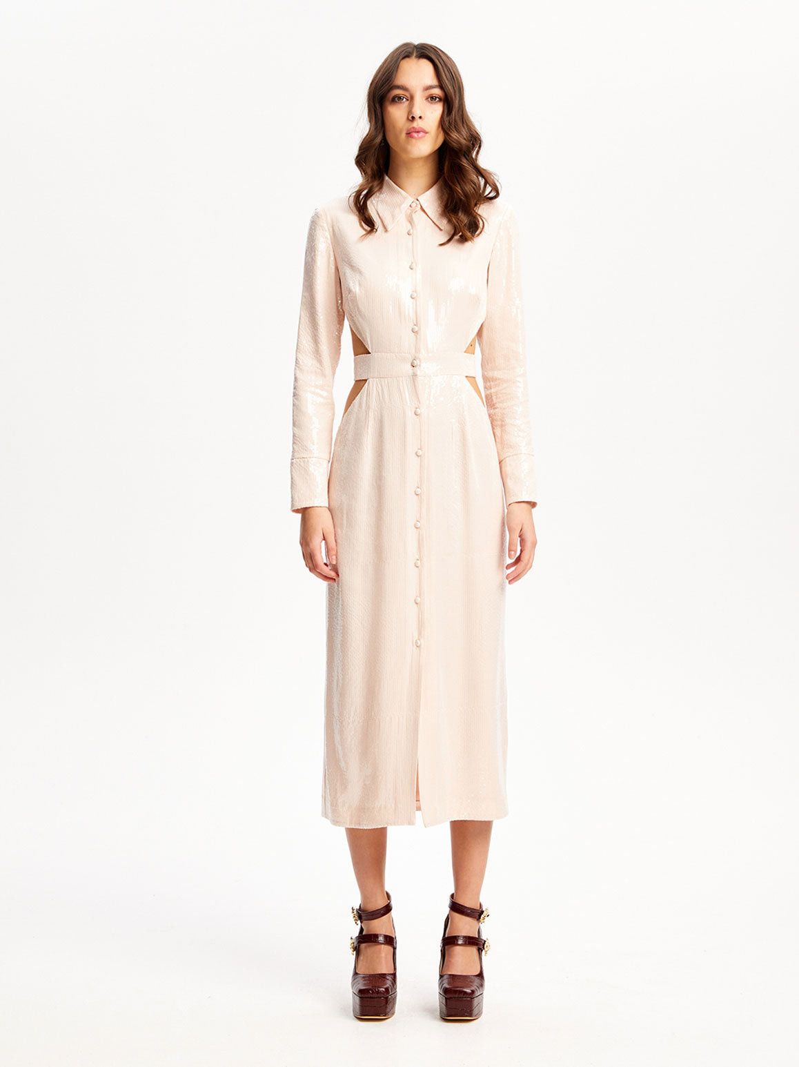 image of Alice Mccall Night Sky Trench in Chai, Women's (Size Medium)