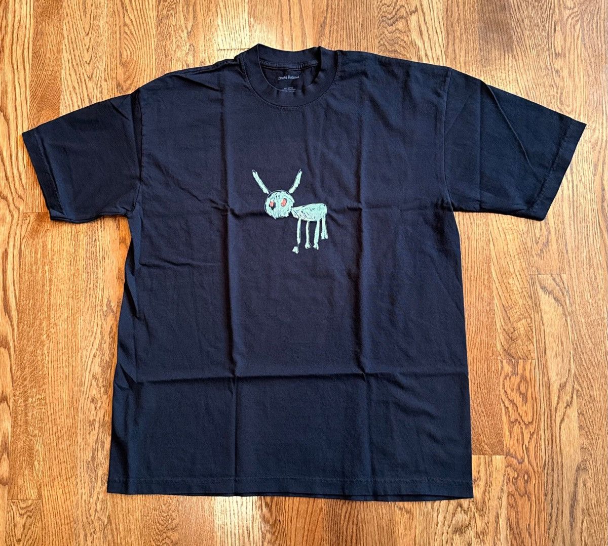 Drake × October's Very Own Large Drake for All the Dogs Tee Shirt Nocta Black Album Size US L / EU 52-54 / 3 - 1 Thumbnail