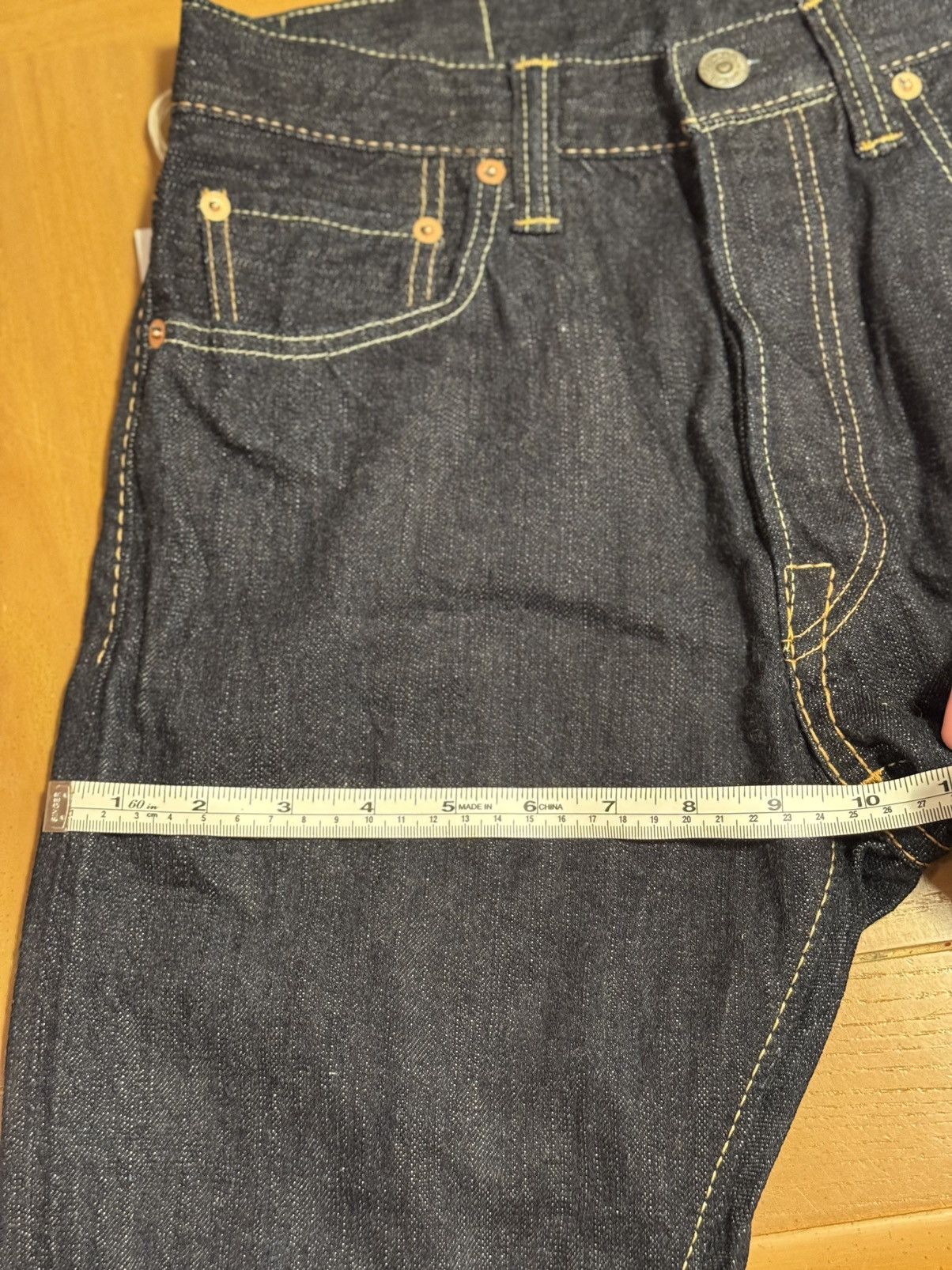 Pure Blue Japan Pure Blue Japan 12oz. Lightweight "Summer Denim" Size US 31 - 12 Thumbnail