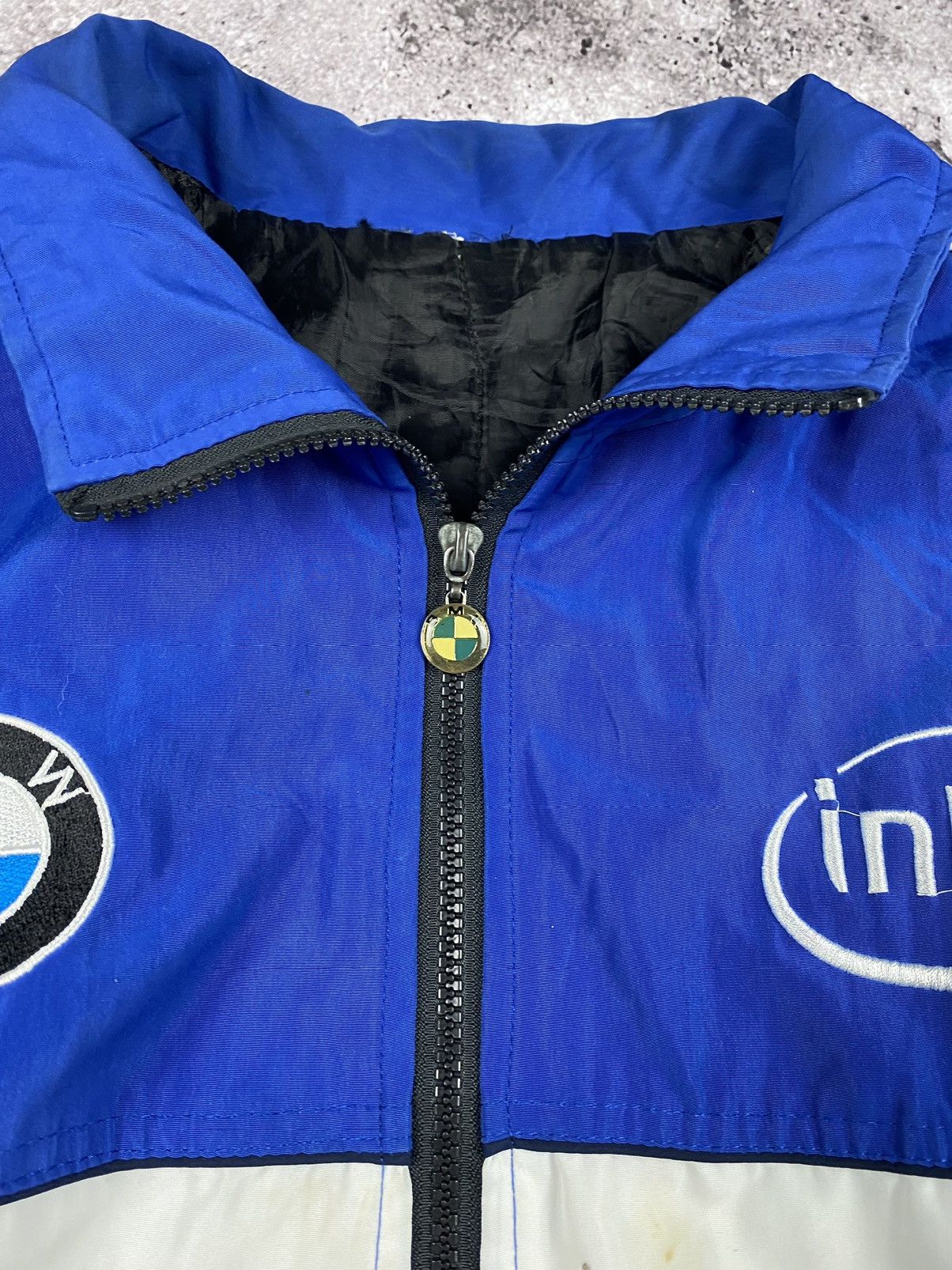 BMW Vintage BMW Petronas Racing Jacket F1 Big Logo DistressedFad Size US L / EU 52-54 / 3 - 4 Thumbnail