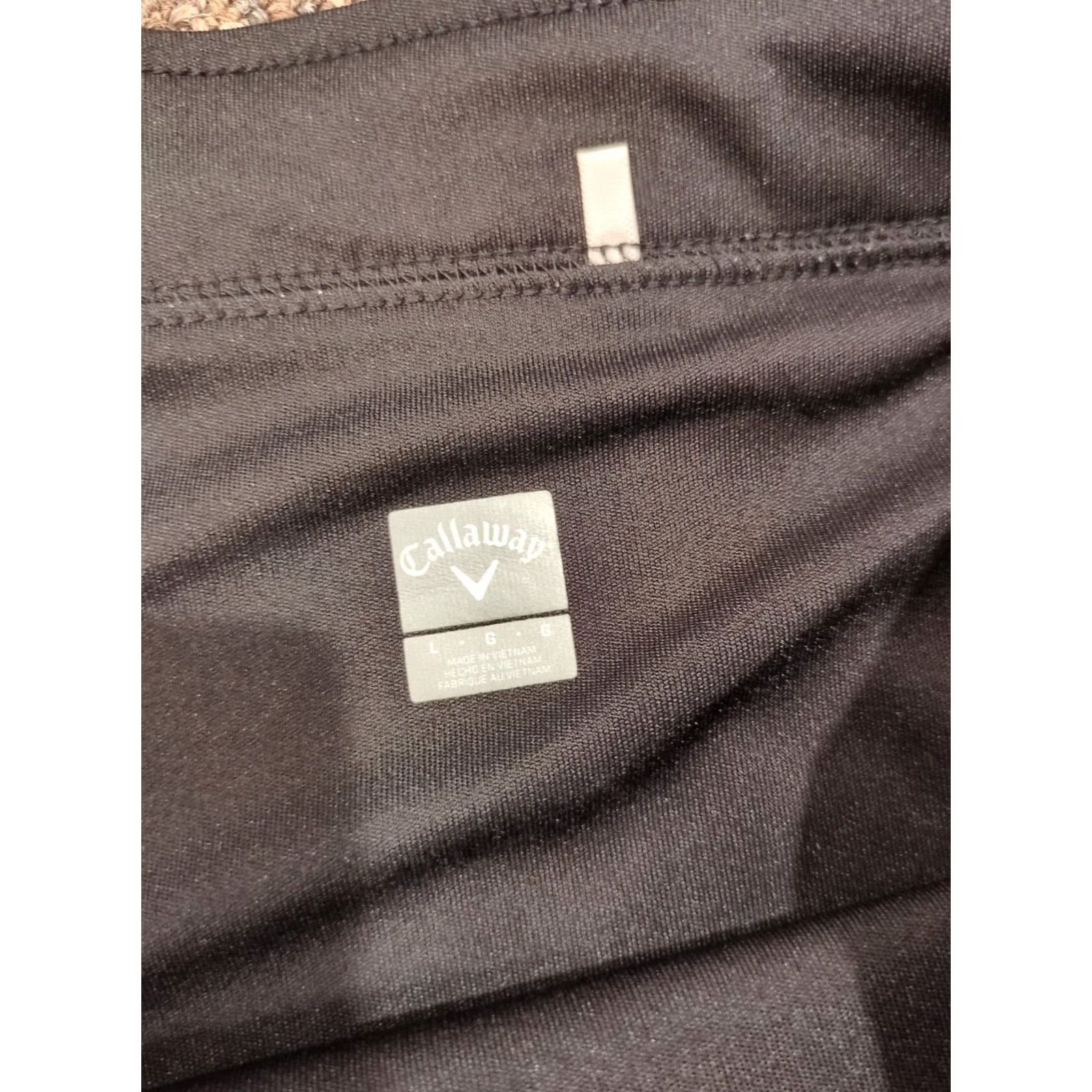 Callaway Callaway Skort Black Pull On 2 Pockets Size L Women's Activewear Short Skort Black Size ONE SIZE - 3 Thumbnail