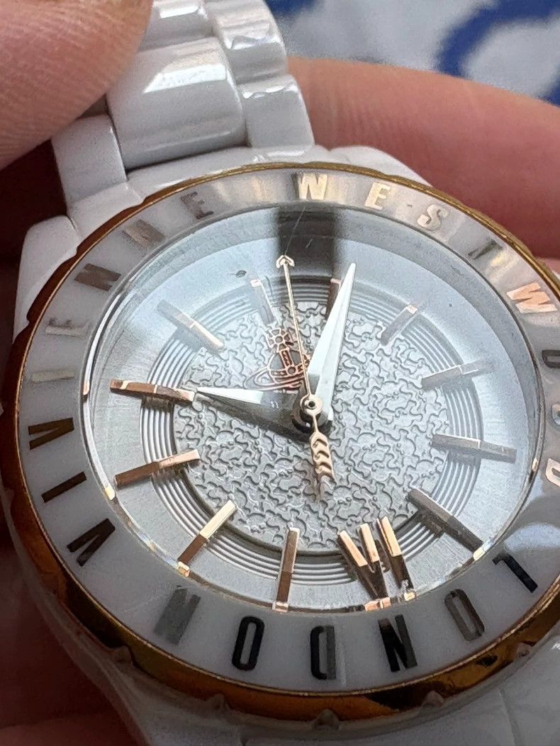 Vivienne Westwood Vivienne Westwood Vintage White Ceramic Watch Size ONE SIZE - 7 Thumbnail
