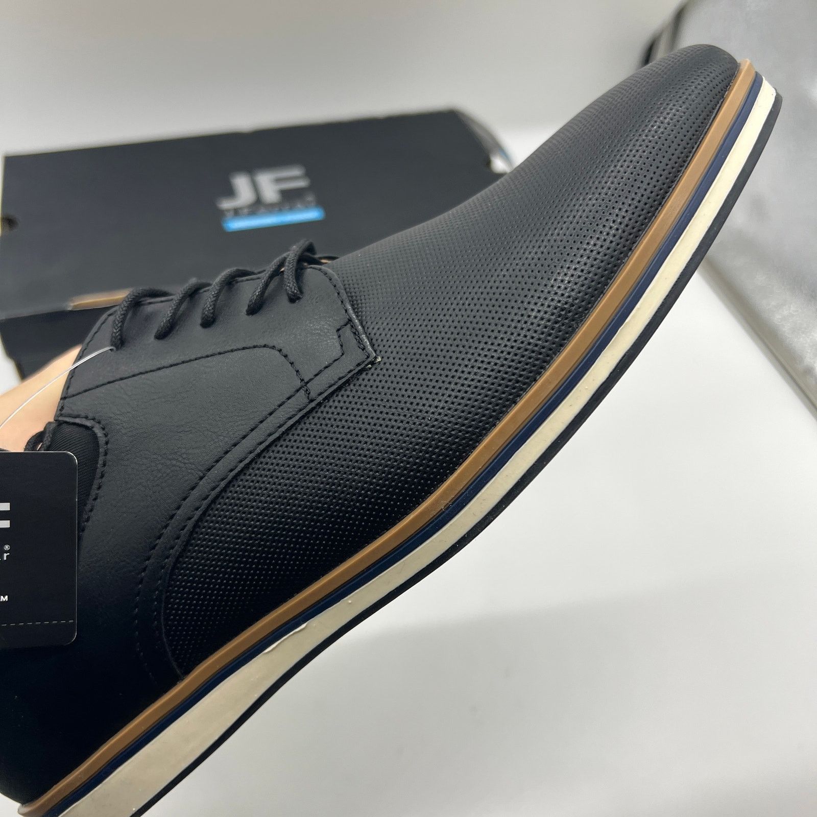 Other J. Ferrar Founder Men's Dress Shoes Oxford Shoes Black Size US 11 / EU 44 - 10 Thumbnail