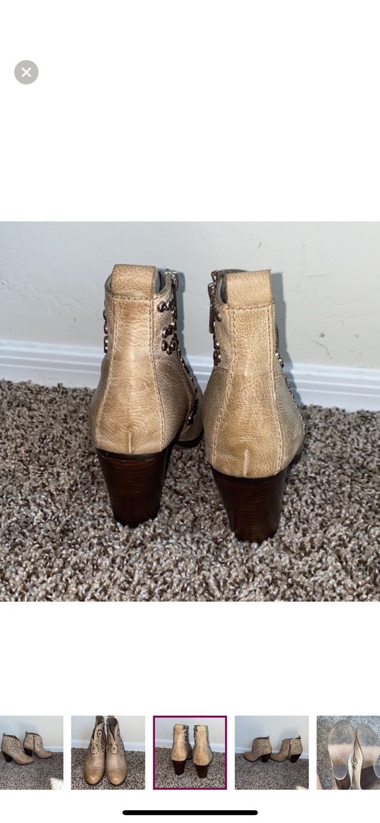 Steve Madden Steve Madden women’s awsum western heel booties size 5 1/2 Size US 5.5 / IT 35.5 - 3 Thumbnail