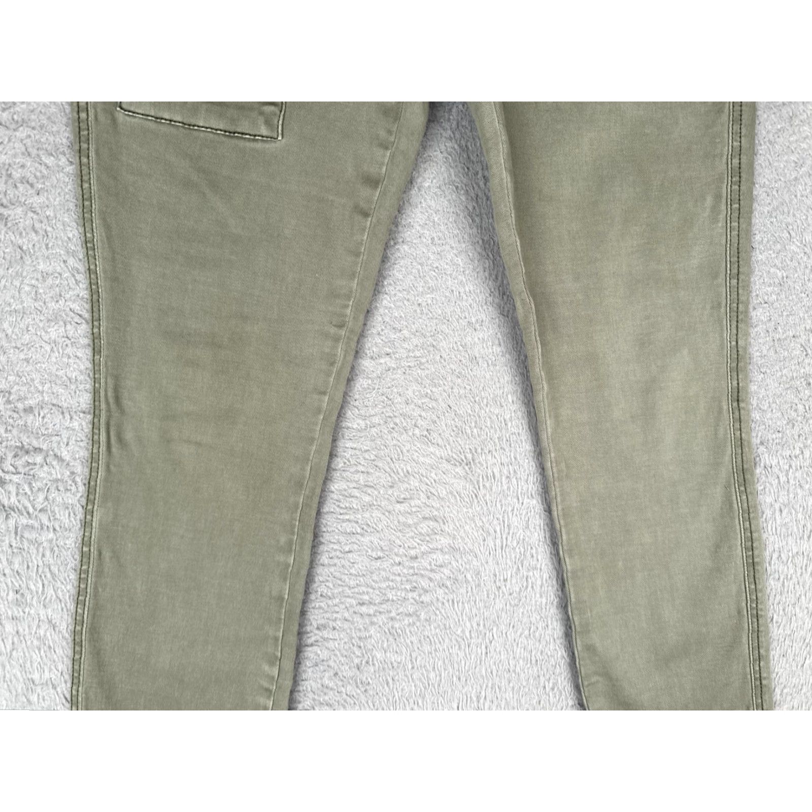 Anthropologie Anthropologie Hei Hei Jeans Womens 26P Green Cargo Skinny Twill Stretch Petite Pants Size 26" / US 2 / IT 38 - 3 Thumbnail
