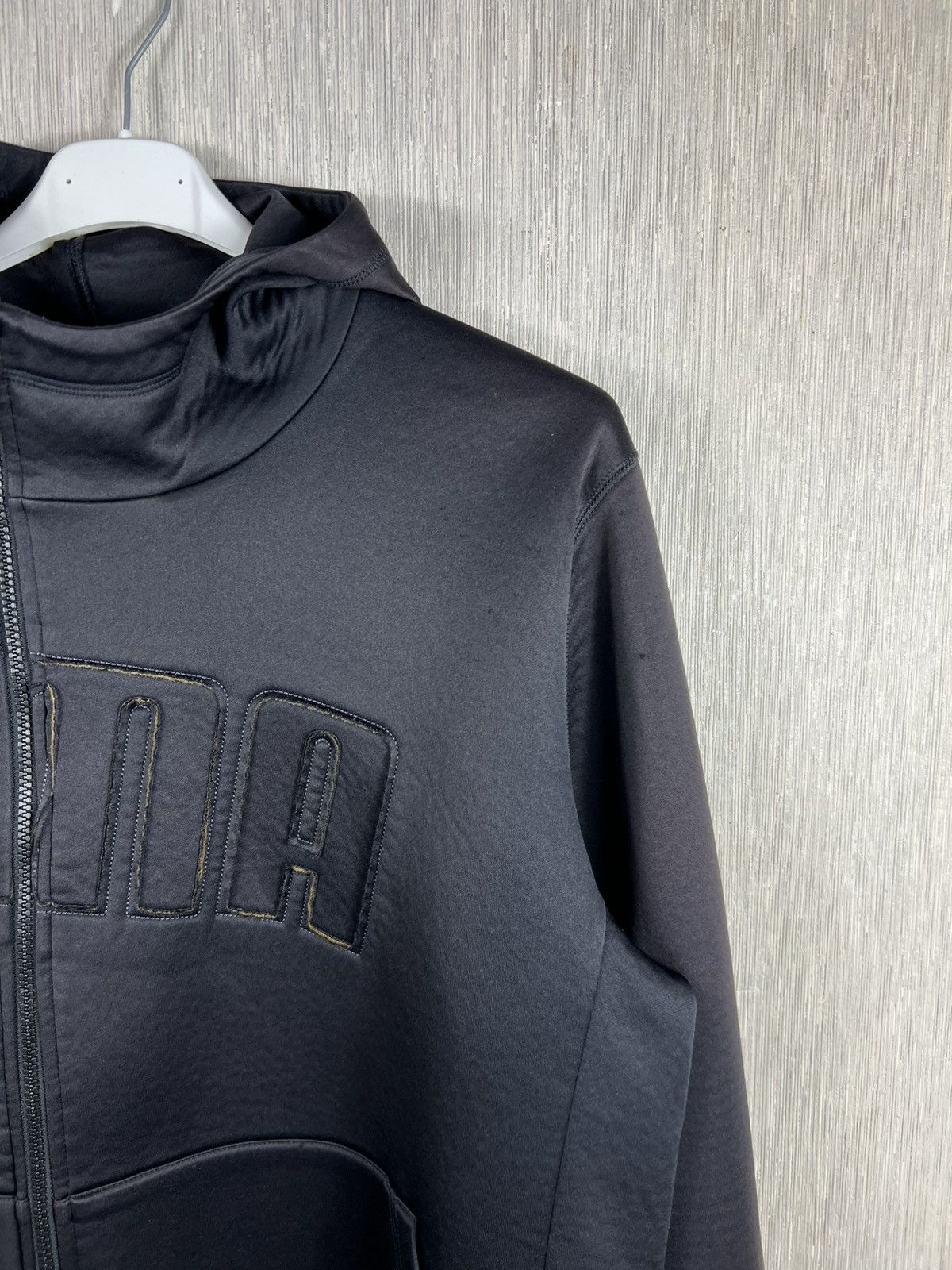 Puma Vintage Puma y2k asymmetric zip sponge hoodie ninja mask Size US XL / EU 56 / 4 - 3 Thumbnail