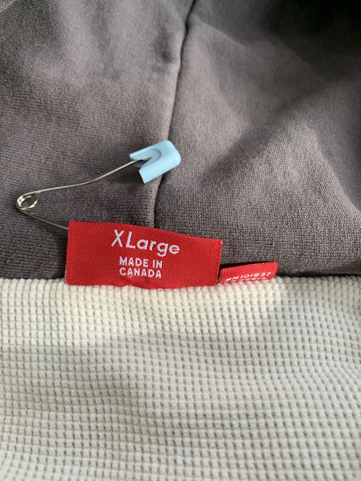 Supreme Supreme 2000s Faded FTP Thermal Hoodie XL Size US XL / EU 56 / 4 - 8 Thumbnail