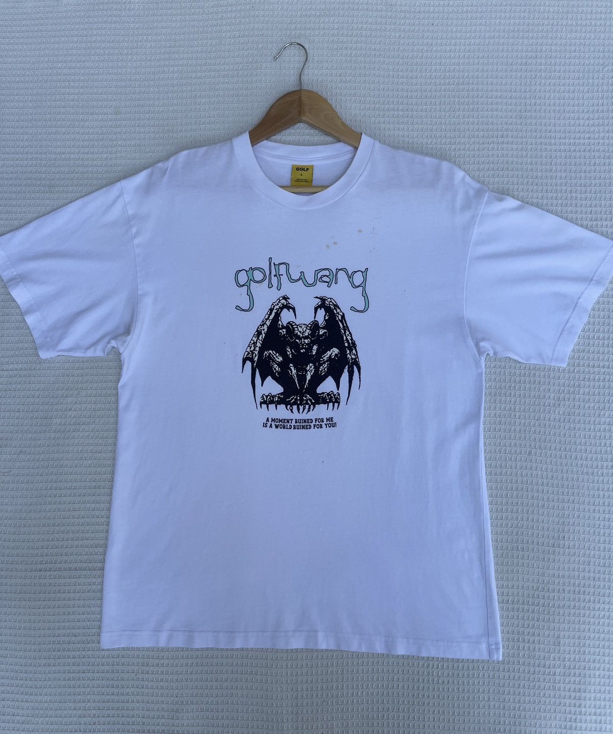 Golf Wang Last Drop🔥Rare🔥GOLF WANG Gargoyle T-Shirt Size US L / EU 52-54 / 3 - 8 Thumbnail
