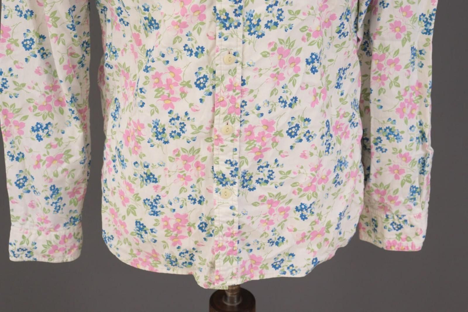 Denim & Supply Ralph Lauren Denim & Supply Ralph Lauren White Florlal Shirt Size M Size US M / EU 48-50 / 2 - 2 Thumbnail