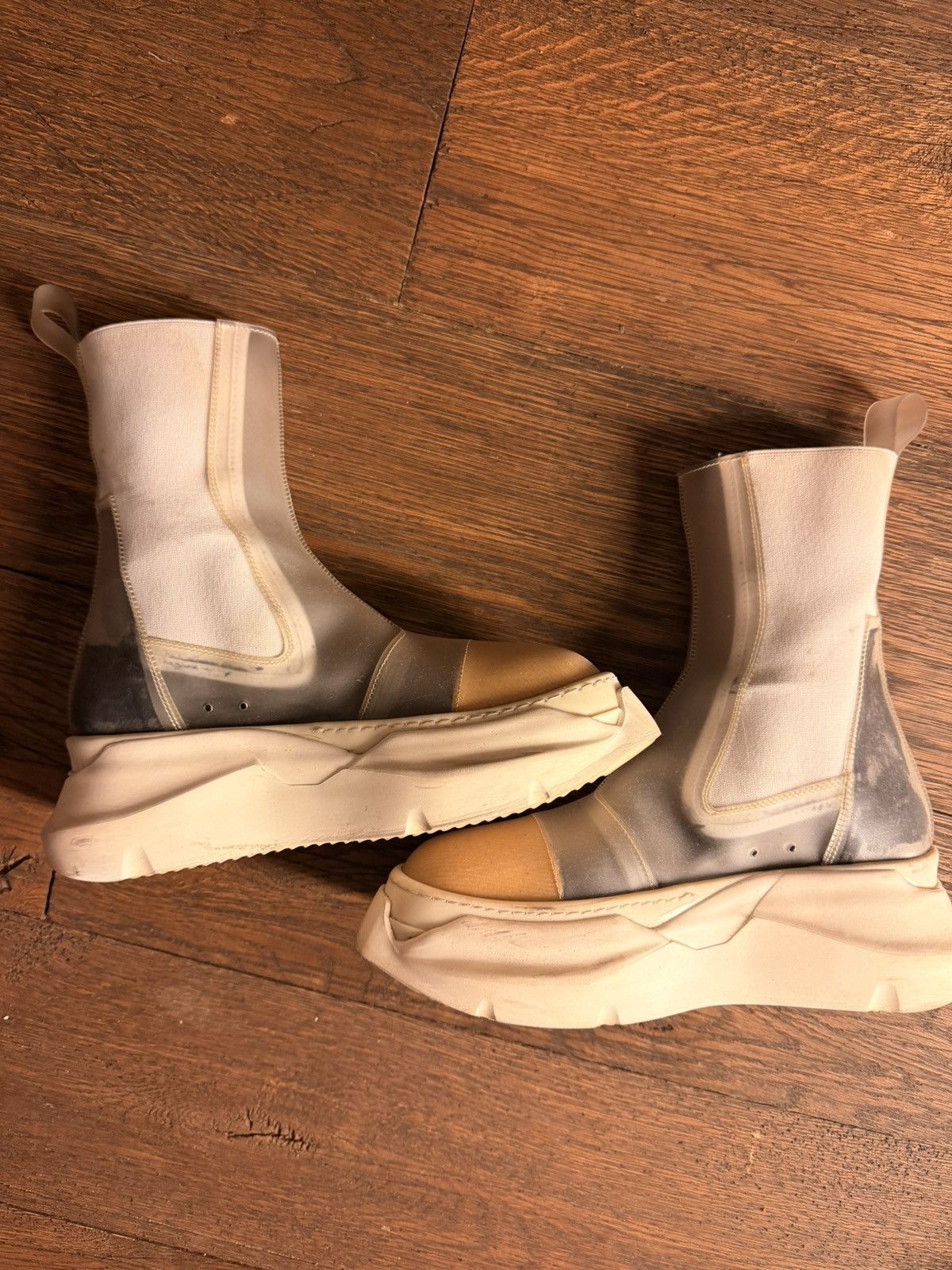 Rick Owens Drkshdw Rick Owens Abstract PVC Beetles Size US 9 / IT 39 - 6 Thumbnail