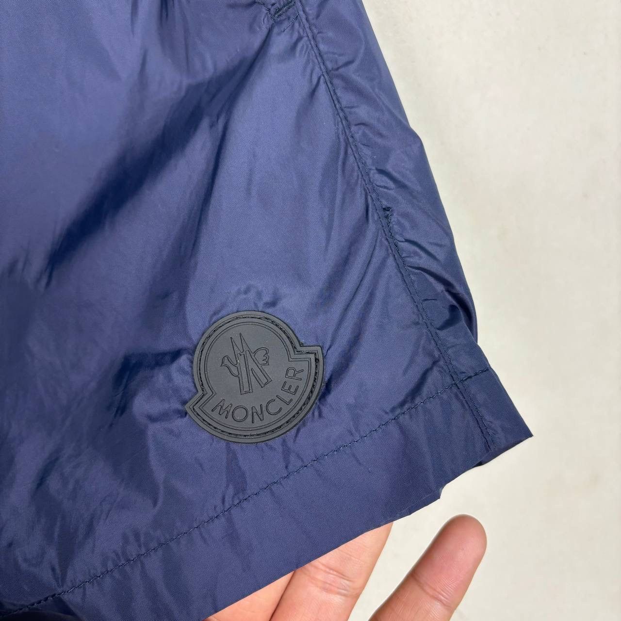 Moncler Moncler Boxer Mare Swim Shorts Navy Blue Size L 2023 Size US 30 / EU 46 - 4 Thumbnail