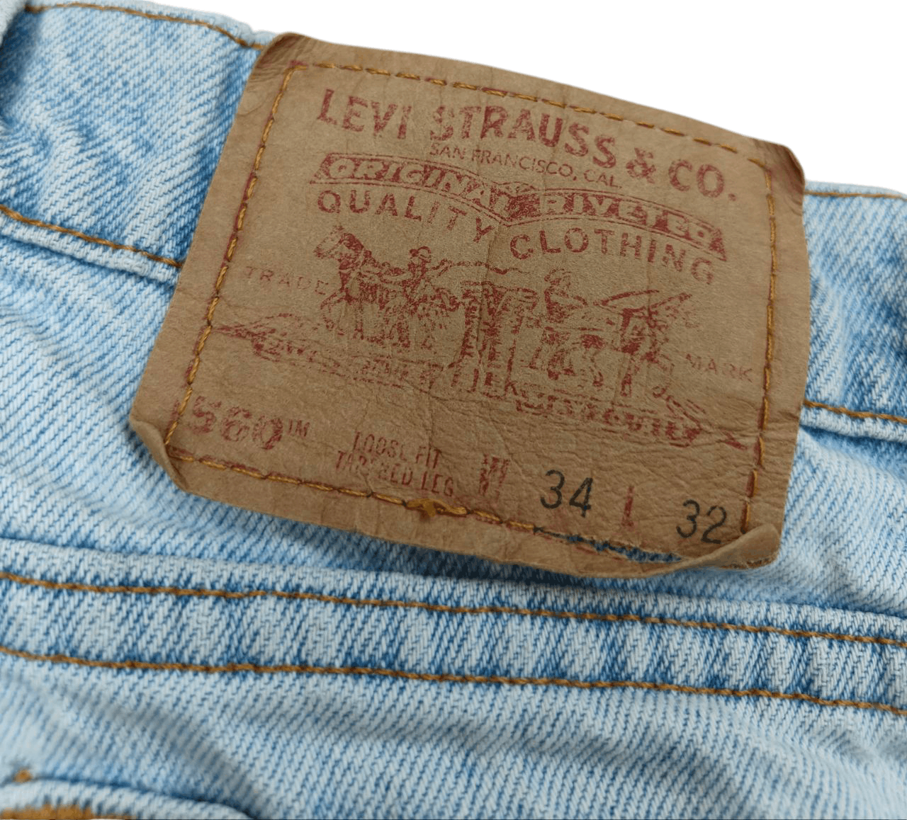 Levi's Vintage Clothing 90's Vintage Levi's 560, Made in USA Size US 34 / EU 50 - 5 Thumbnail