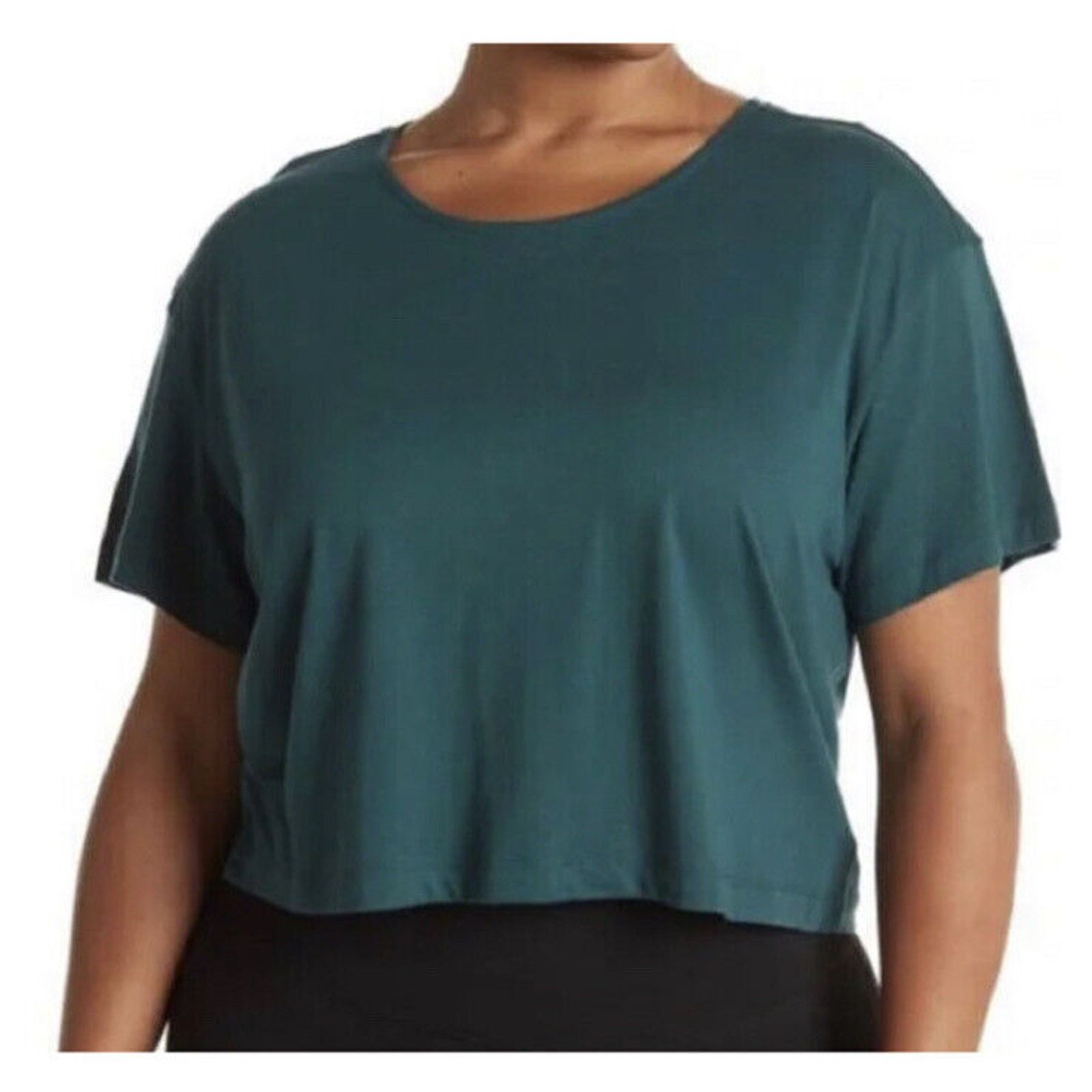 Nordstrom Nordstrom Rack Z By Zella Women’s 1X Re-Gen SS Cropped Tee Size XL / US 12-14 / IT 48-50 - 1 Thumbnail
