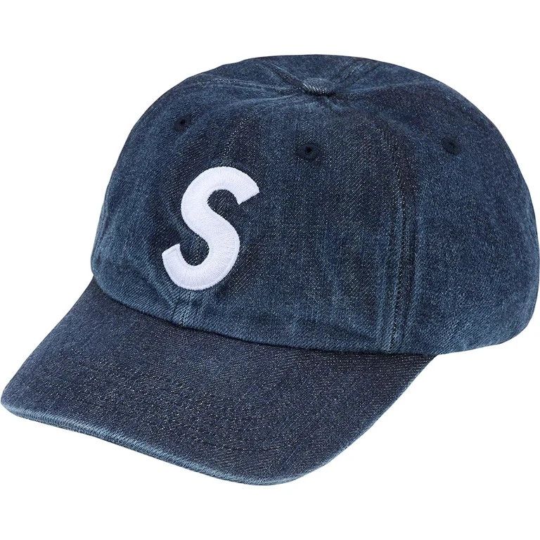 Supreme Supreme Kevlar Denim S Logo 6 Panel Cap | Grailed