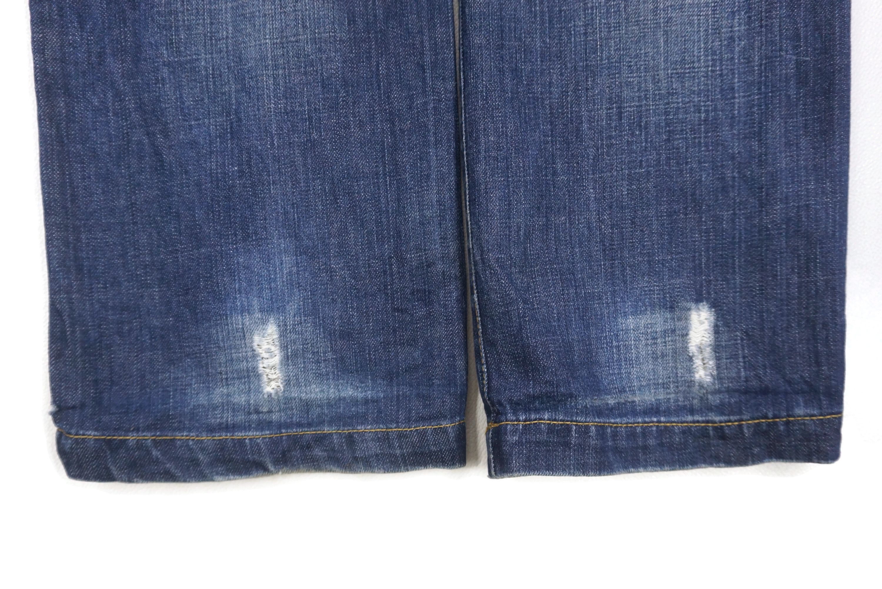 Designer DOOA Jeans Size W36xL35.5 Low-Rise Denim Made in Italy Size US 36 / EU 52 - 14 Thumbnail
