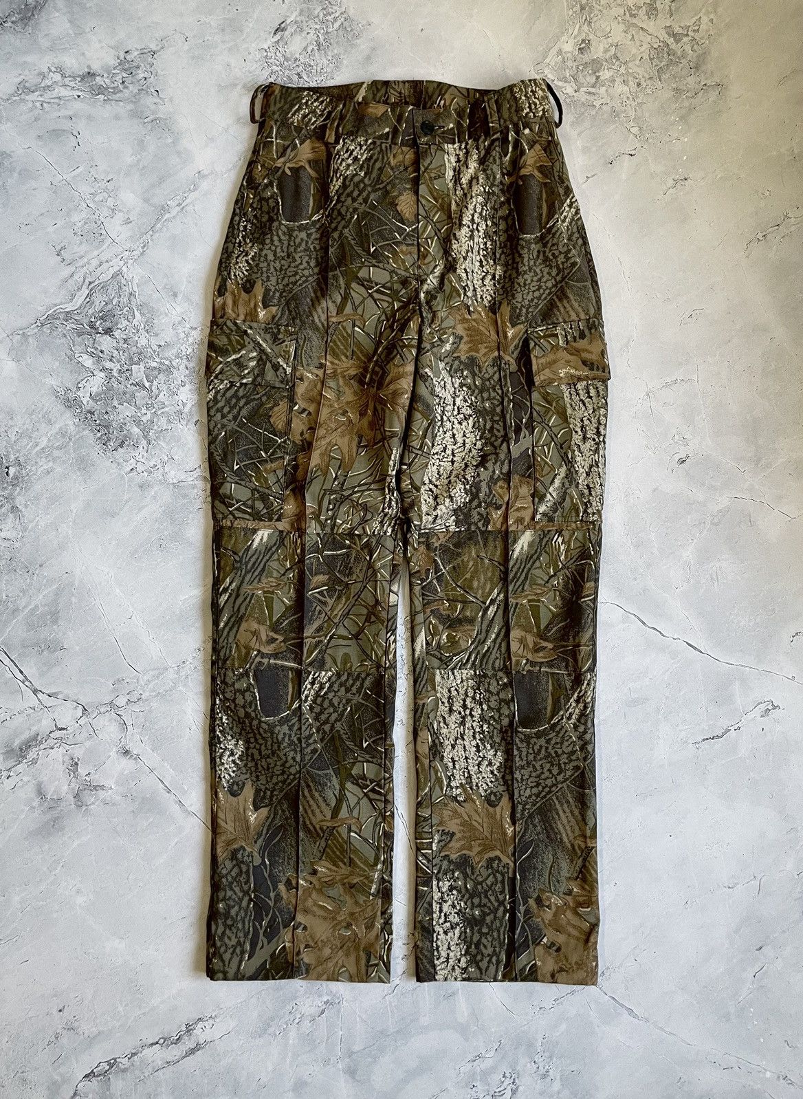 Japanese Brand × Realtree × Vintage RealThree Vintage Camo Cargo Pants Size US 30 / EU 46 - 1 Thumbnail