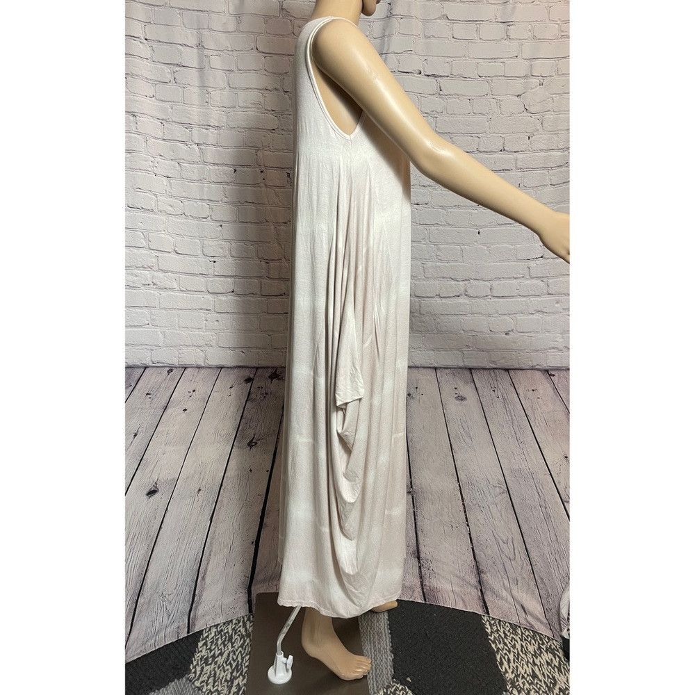 Other NWT New MADE IN ITALY Tie Dye Scoop Bottom Jersey Midi Dres Size ONE SIZE - 4 Thumbnail