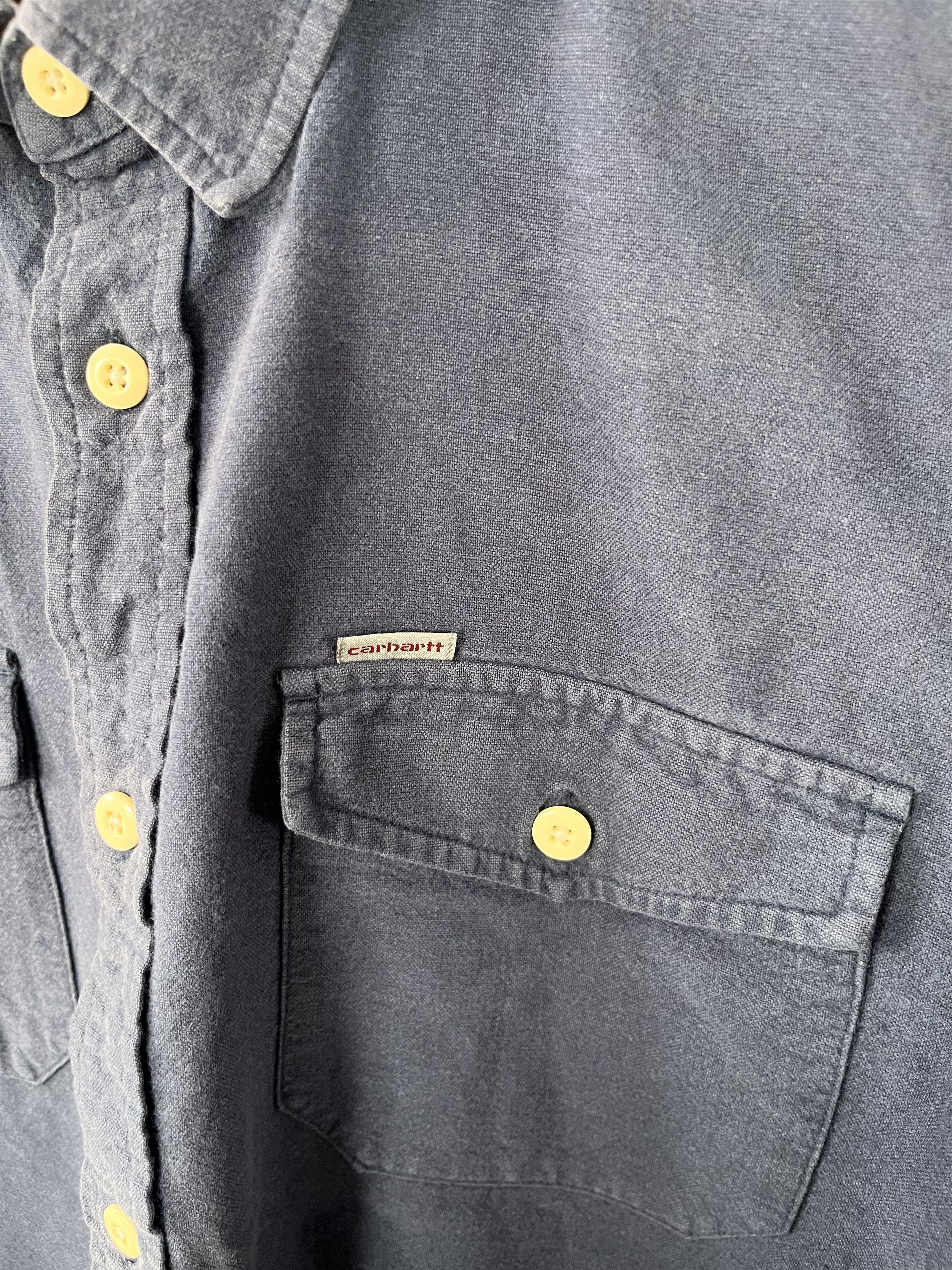 Carhartt Carhartt long sleeve Blue Vendor L/S Shirt workwear Pocket Size US L / EU 52-54 / 3 - 9 Thumbnail