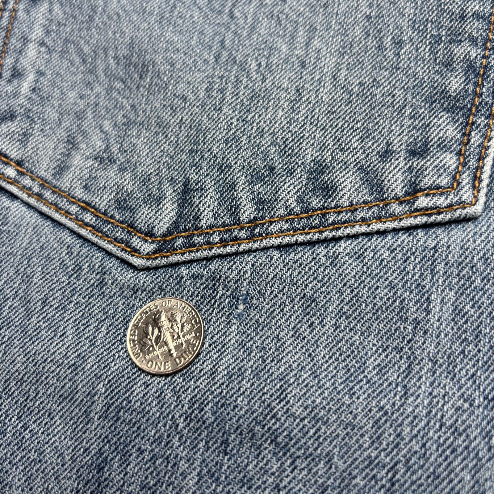 Sid Mashburn $175 Sid Mashburn Slim Straight Jeans 34x32 Made in USA Size US 34 / EU 50 - 11 Thumbnail
