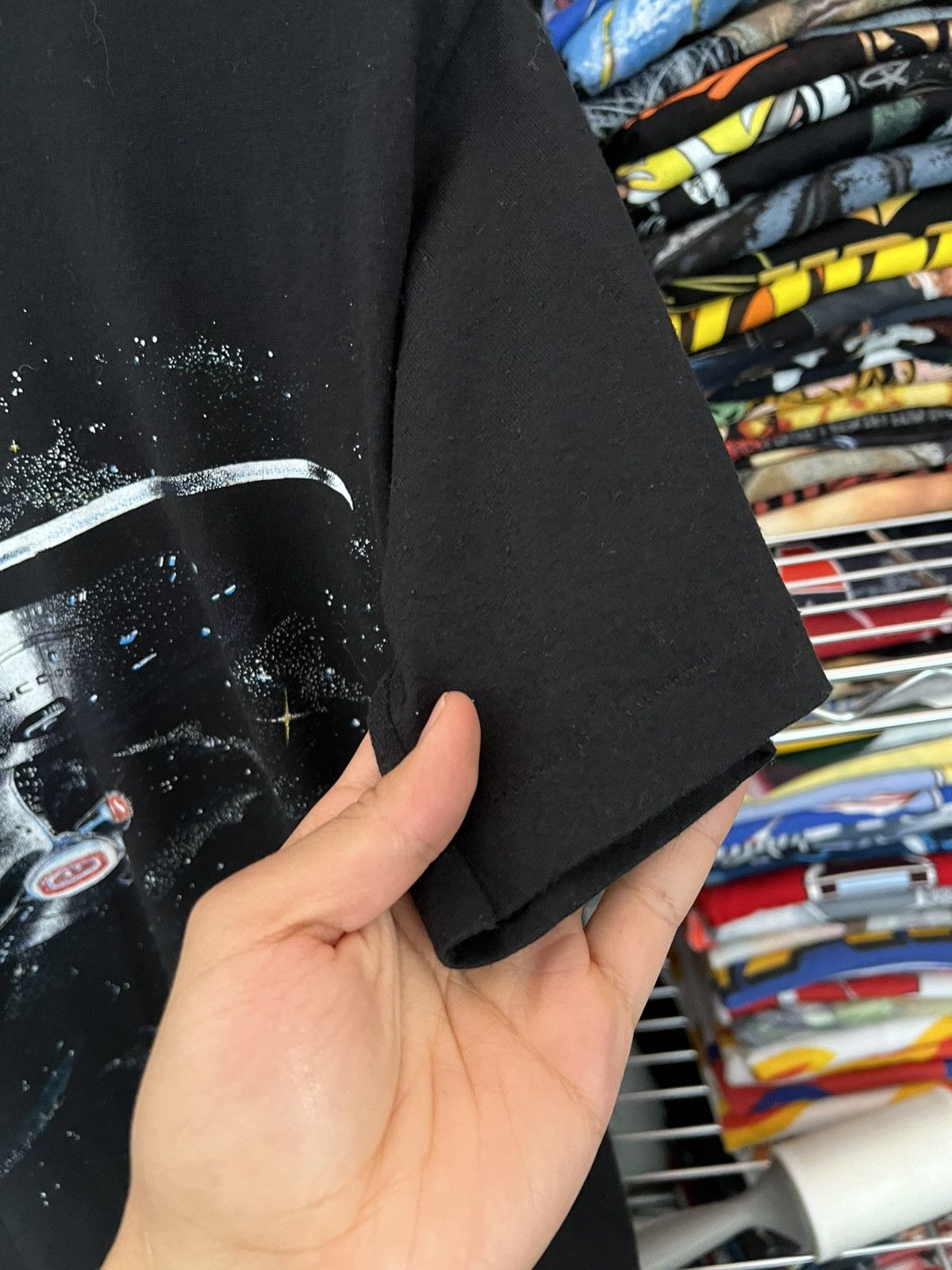 Vintage 1992 Star Trek The Next Generation 5th Anniversary Movie Tee Size US M / EU 48-50 / 2 - 5 Thumbnail