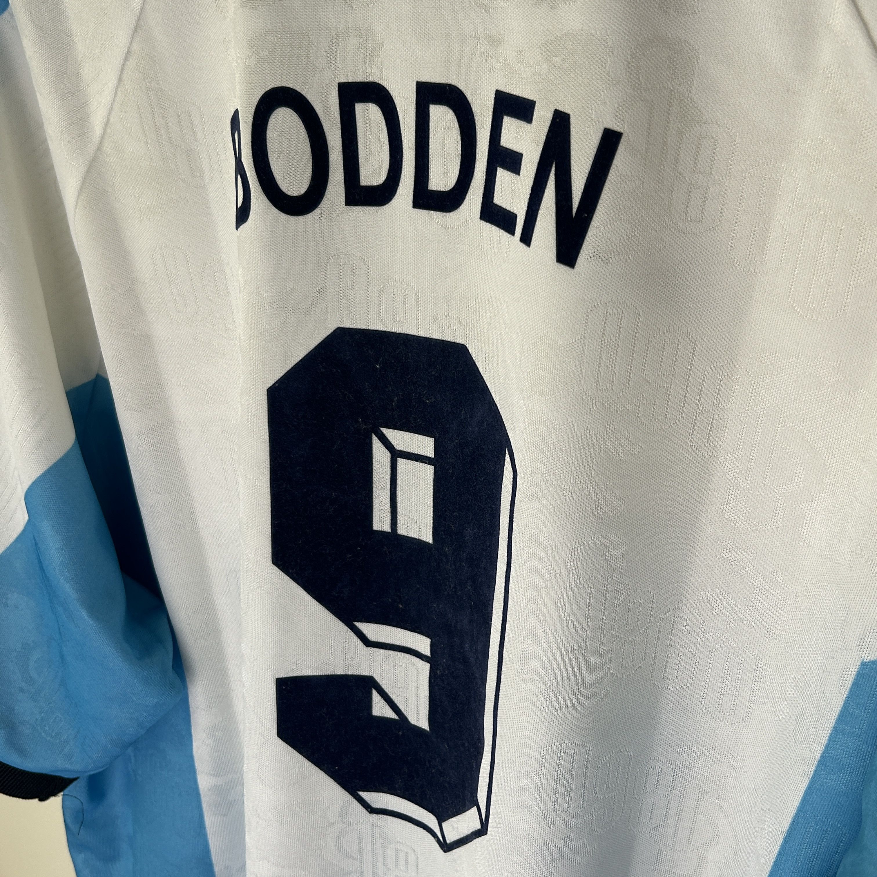 Nike TSV 1860 Munchen Nike 1996-97 Home #9 Bodden Jersey Size US XL / EU 56 / 4 - 5 Thumbnail