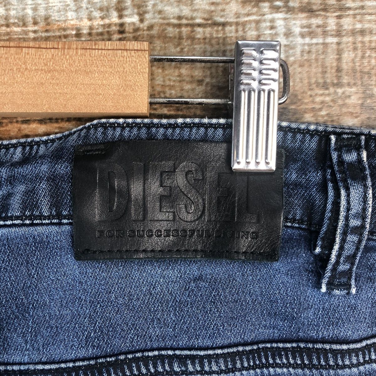 Diesel Diesel Blue streetwear Denim sweatPants #A2118 Size US 32 / EU 48 - 13 Thumbnail