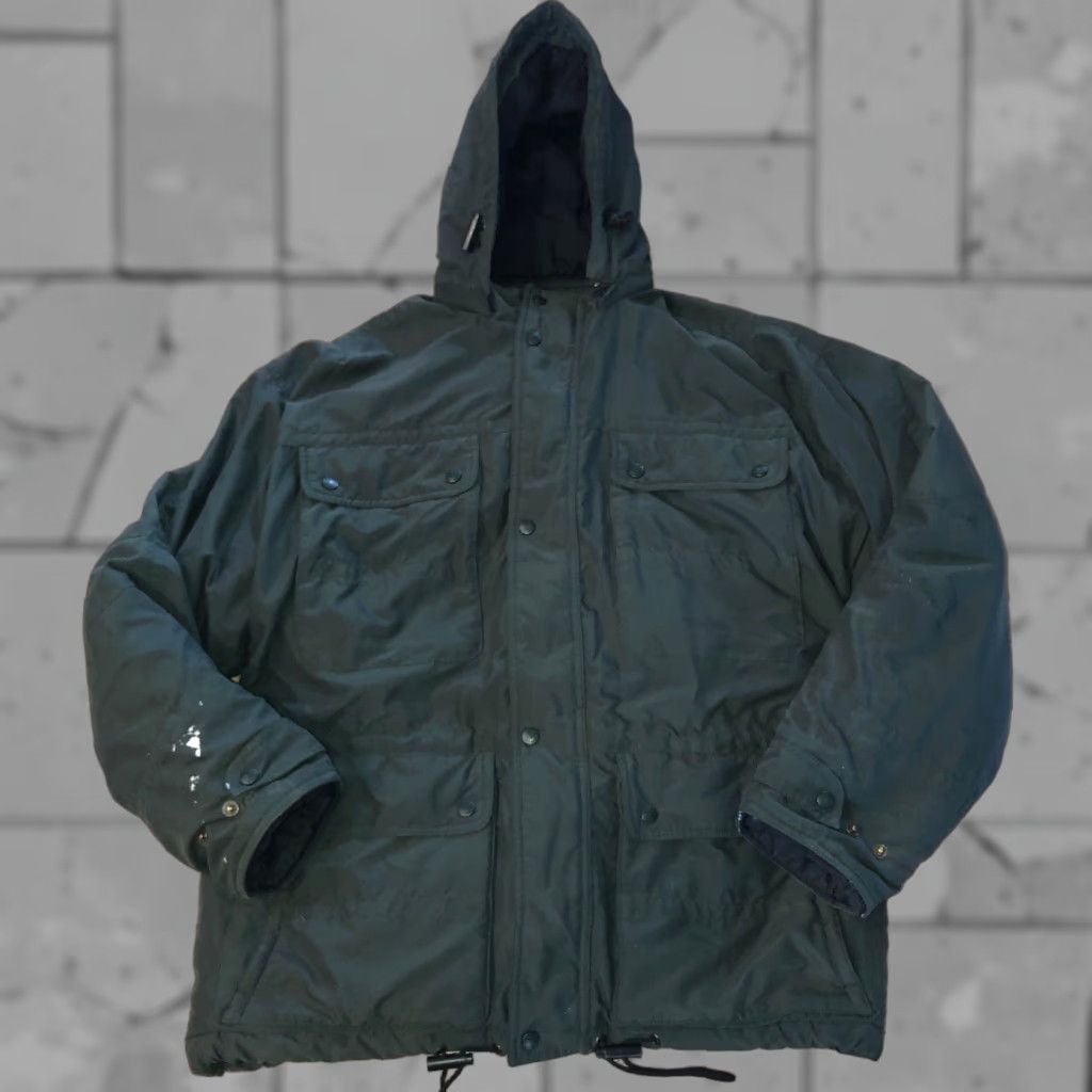 Vintage Cabela’s Mens Green Hooded Thick Full Zip Jacket Size L Size US L / EU 52-54 / 3 - 1 Thumbnail
