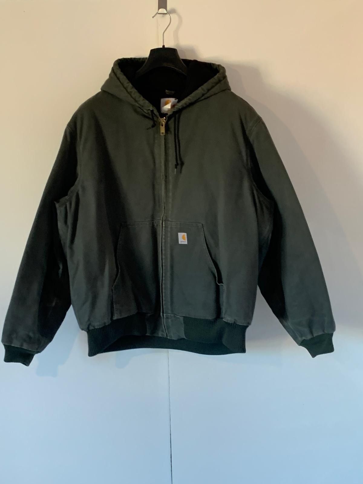 Carhartt Active Jacket J140 DTR Carhartt USA size XL green used Size US XL / EU 56 / 4 - 1 Thumbnail