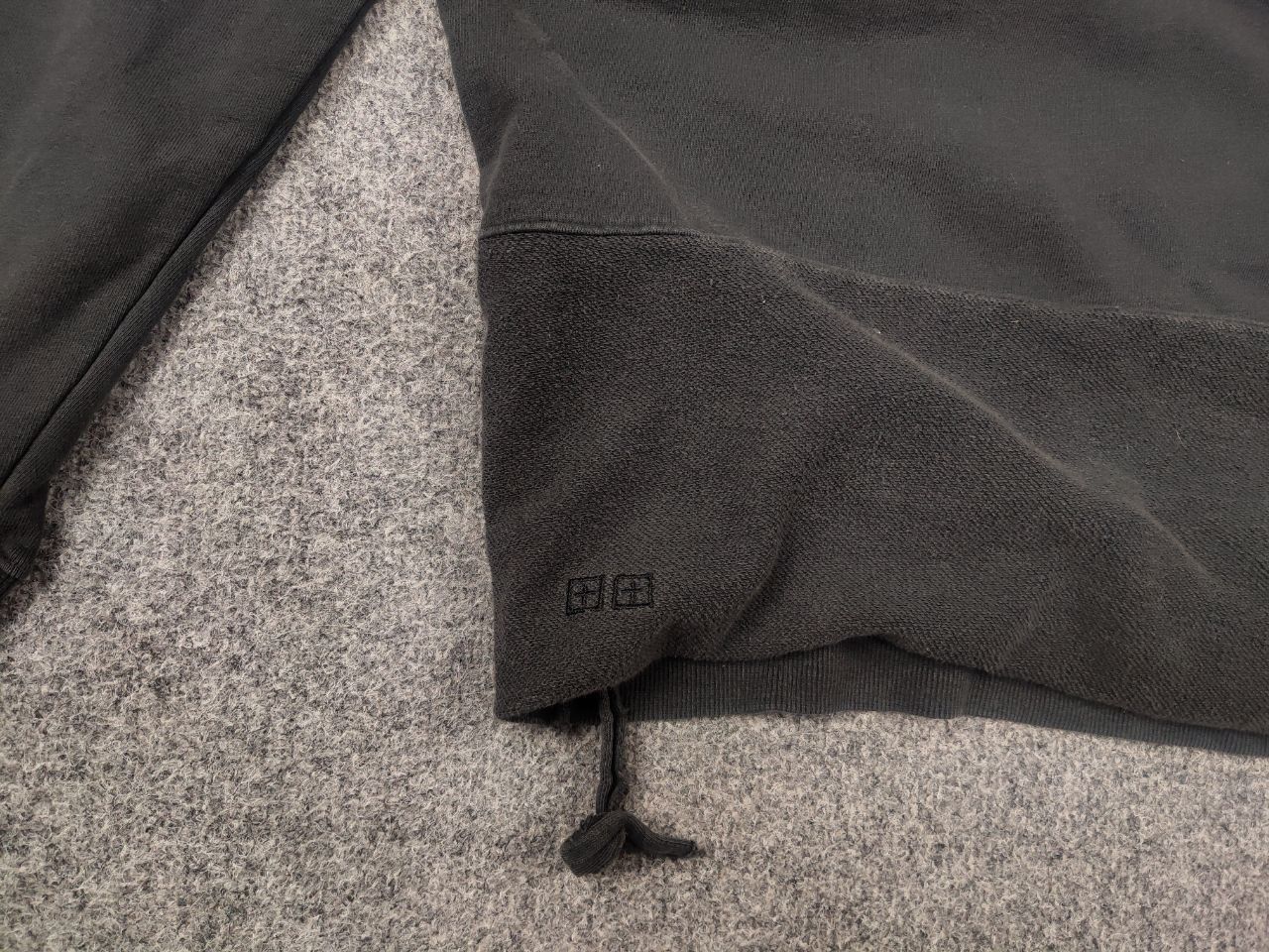 Ksubi Ksubi Japan Brink Black LIfe Gray Pocket Oversized Hoodie Size US M / EU 48-50 / 2 - 15 Thumbnail