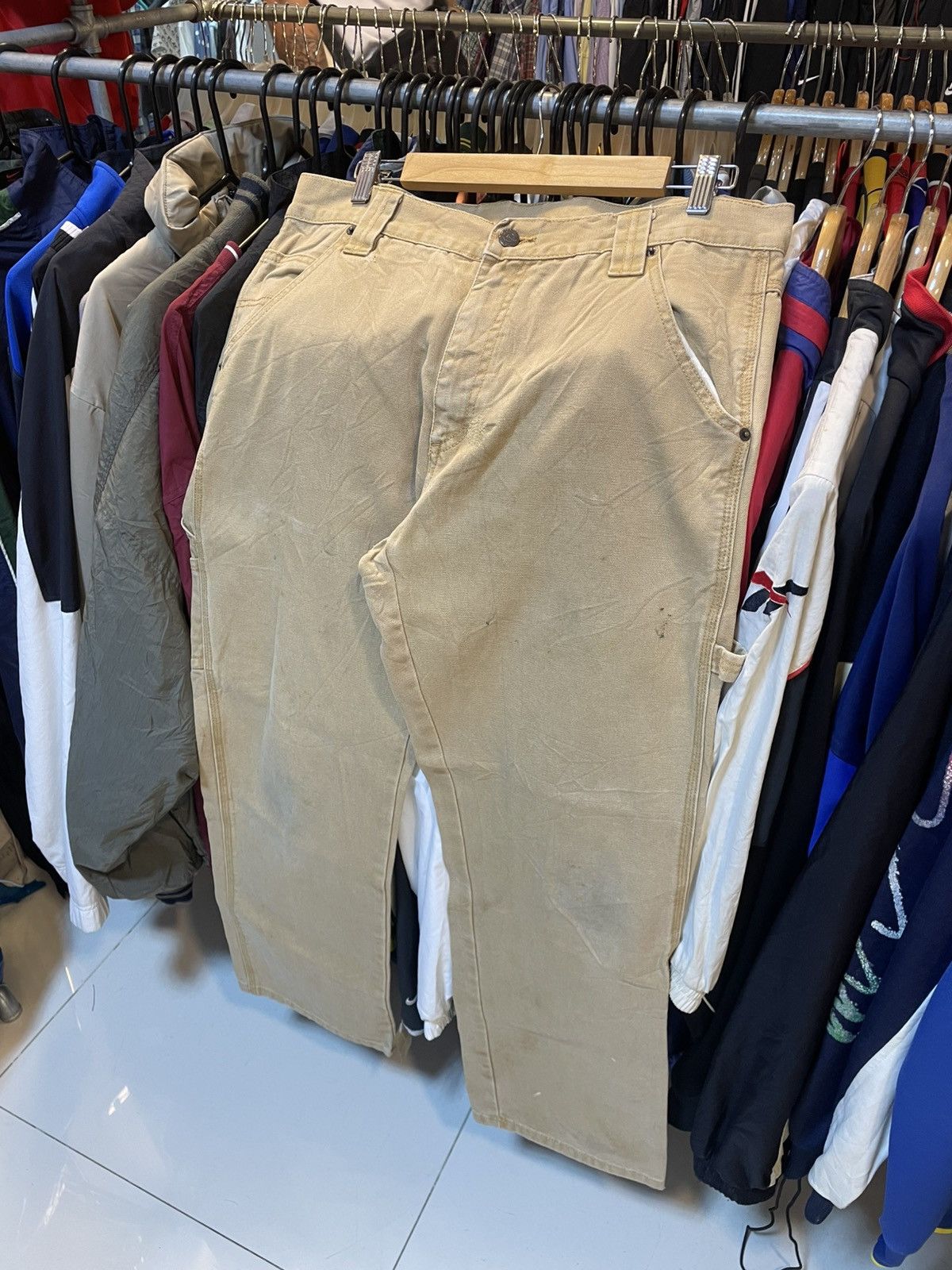 Nike Vintage Nike Carpenter Pants Size US 34 / EU 50 - 2 Thumbnail
