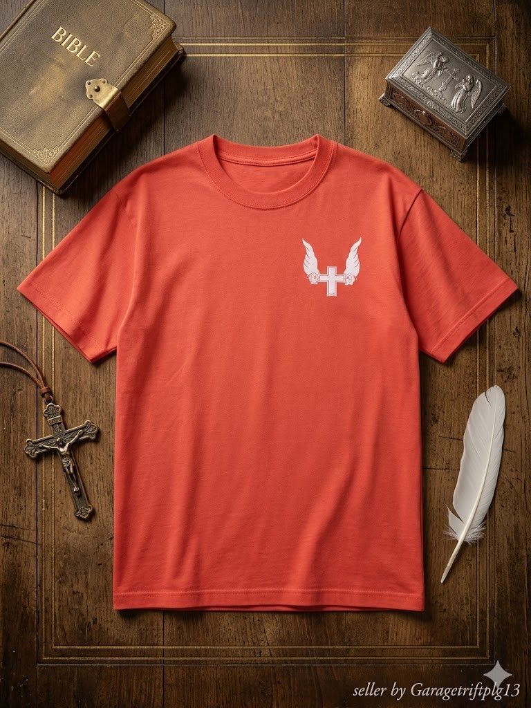 BARNS OUTFITTERS T-SHIRT JESUS TEE "HEAVEN SENT MELODY" Size US L / EU 52-54 / 3 - 1 Thumbnail