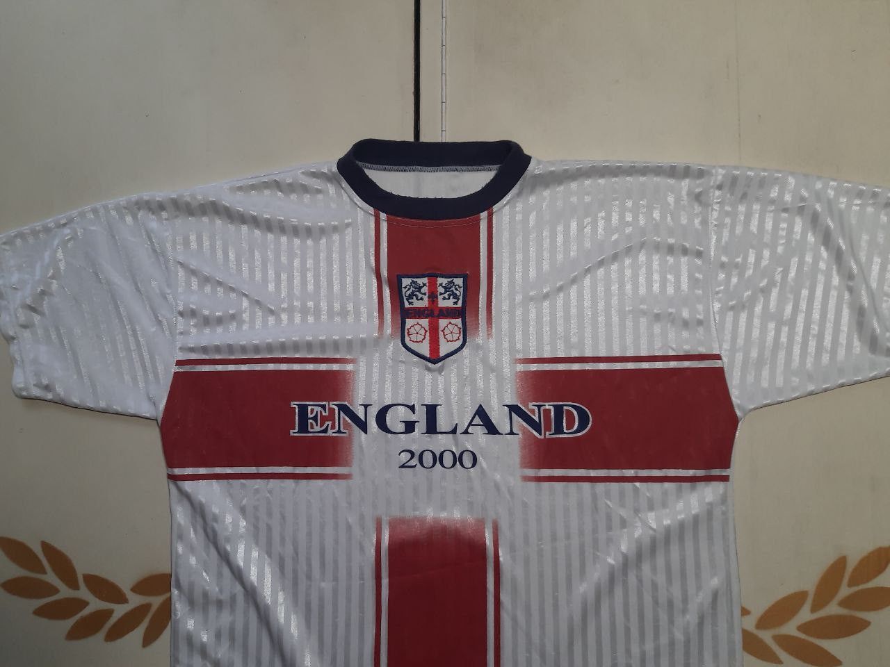 Vintage England Fans Jersey Euro 2000 Size US L / EU 52-54 / 3 - 3 Thumbnail