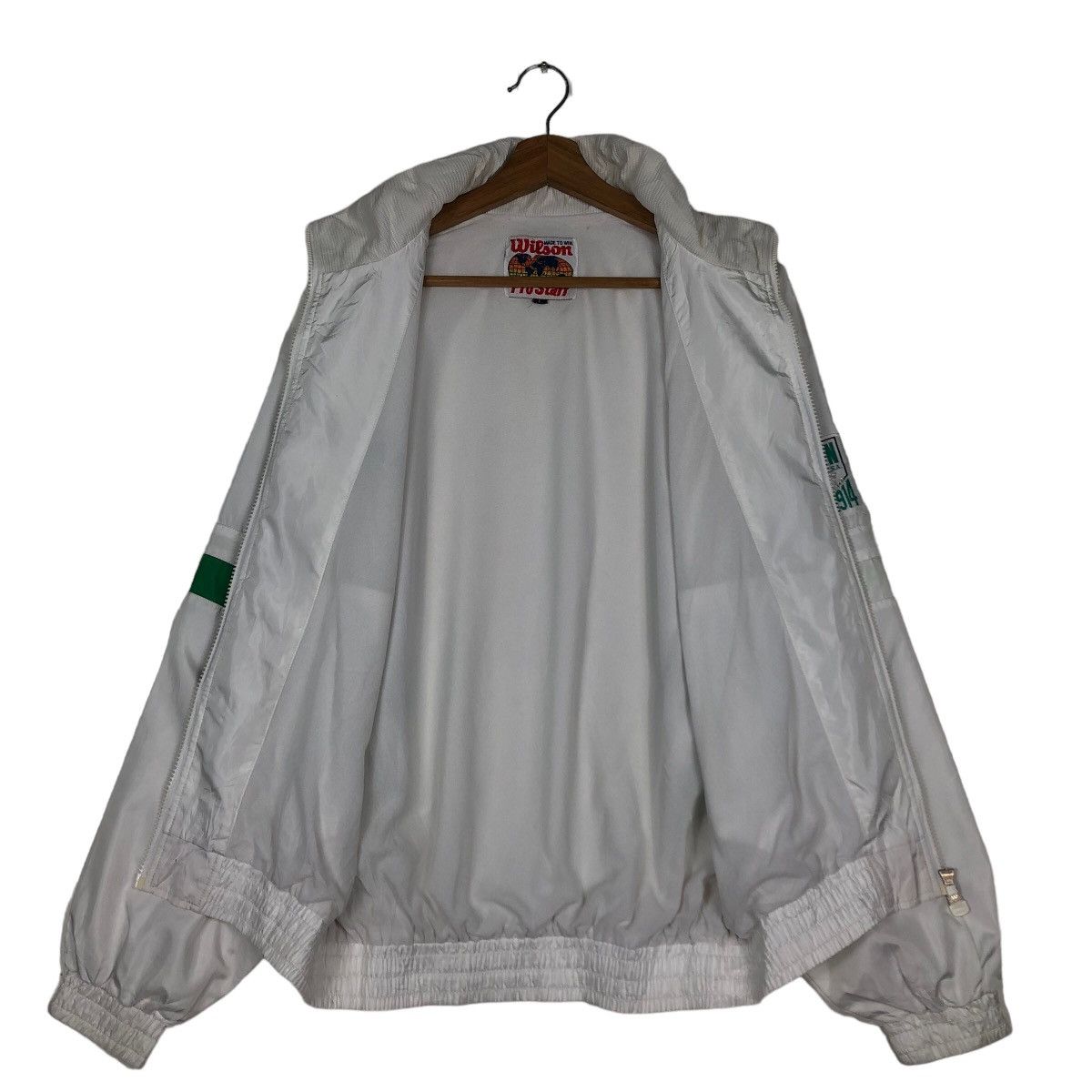 Japanese Brand 🔥Vintage Bomber Jacket Wilson Pro Player Rare Design Size US M / EU 48-50 / 2 - 13 Thumbnail