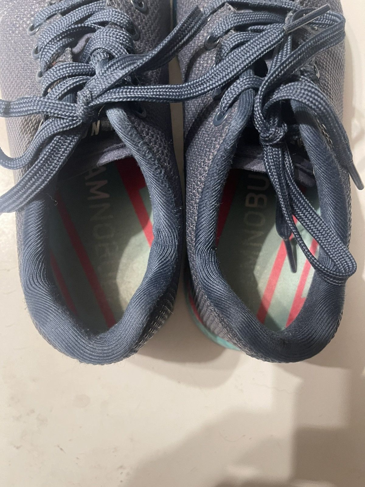 Other NOBULL Navy Blue Sole Lightning Trainer Sneakers Size US 8.5 / IT 38.5 - 10 Thumbnail