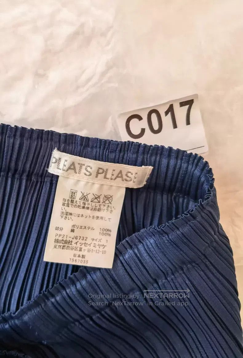 Issey Miyake Issey Miyake size:3 Cotton Pleated Patchwork Skirt Size 22" - 3 Thumbnail