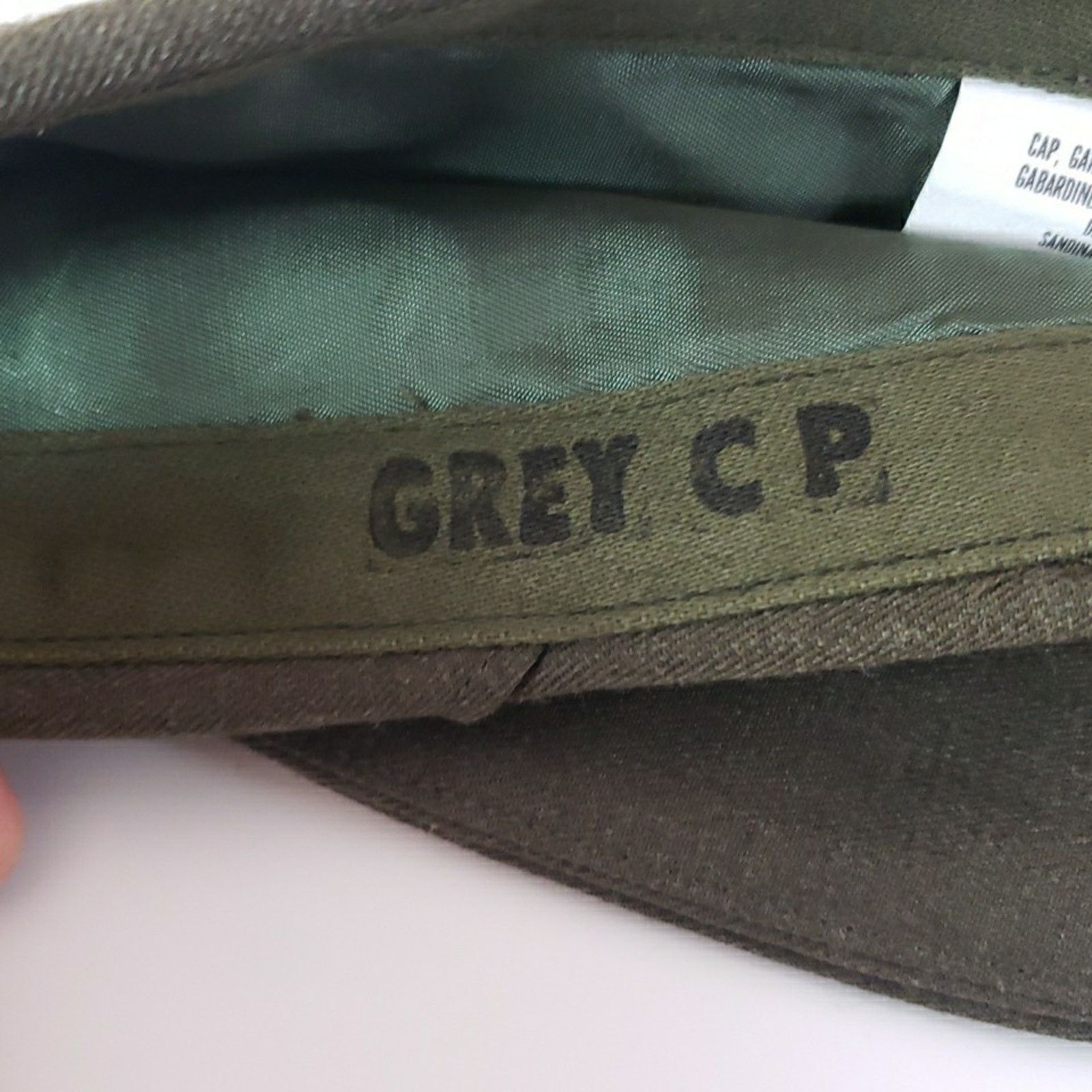 Other USMC Cap, Garrison, Man's Poly/Wool Green Class I Size 7 Size ONE SIZE - 5 Thumbnail