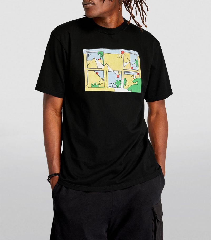 Undercover o1mle0924 Print T-Shirt in Black Size US XL / EU 56 / 4 - 2 Thumbnail