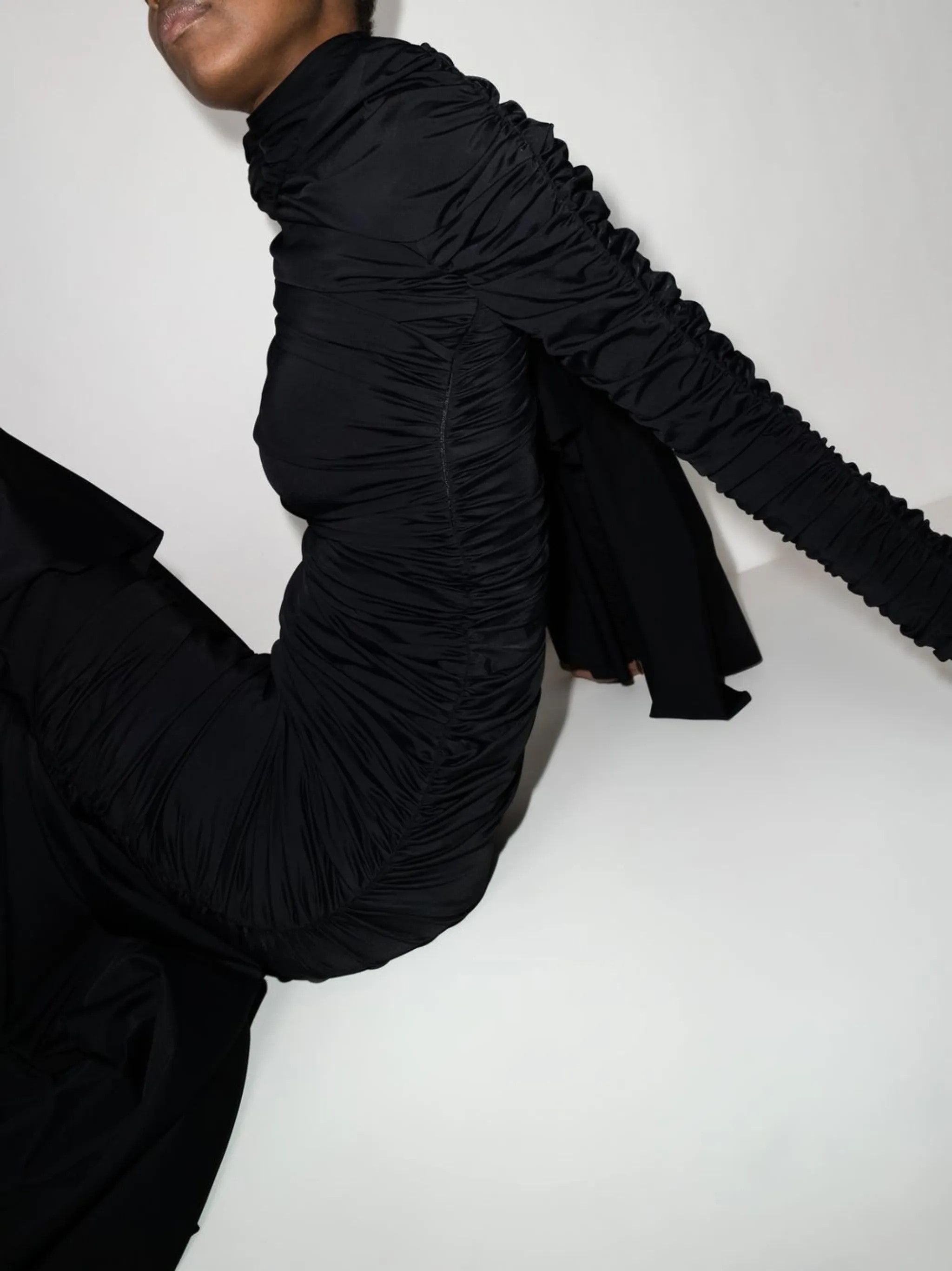 Balenciaga Twisted Knot Maxi Dress Size S / US 4 / IT 40 - 3 Thumbnail